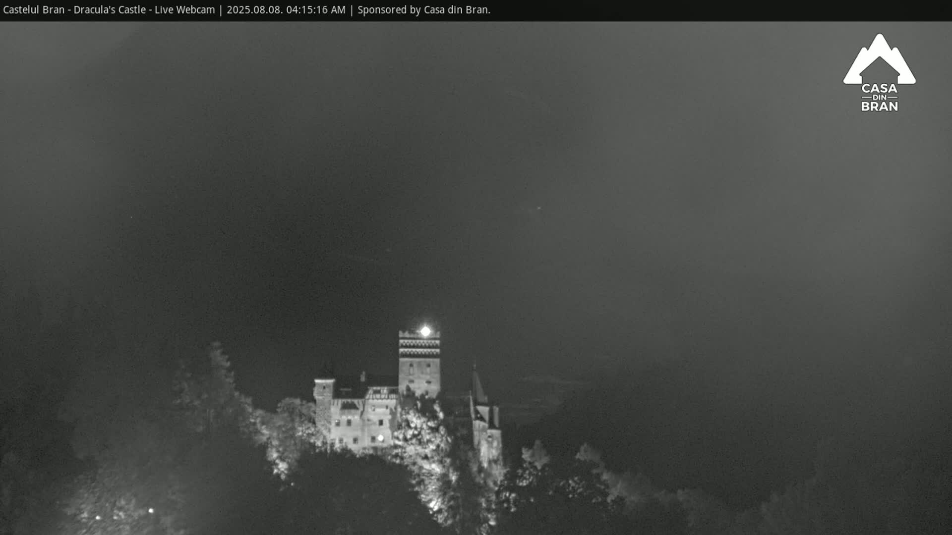 Bran, Dracula's Castle ( Castelul Bran) Live Cam - Bran, Braşov, Romania