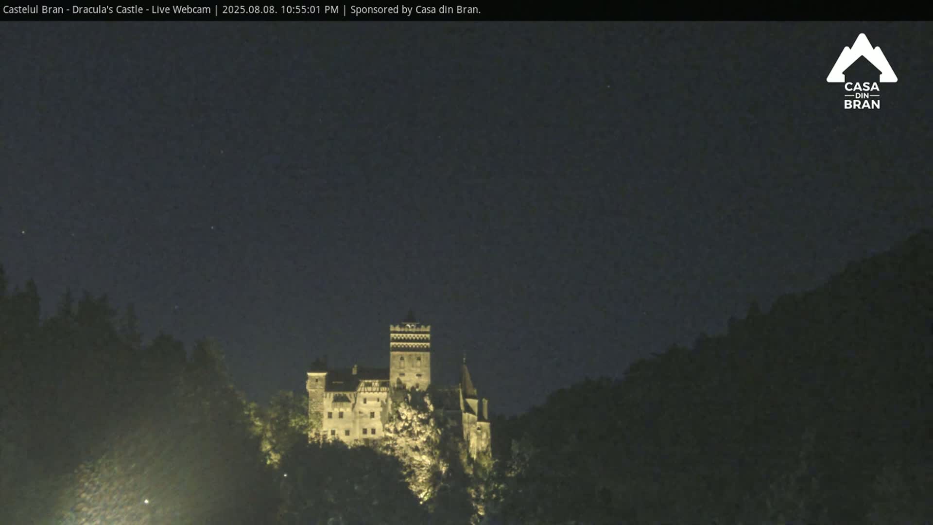 Bran, Dracula's Castle ( Castelul Bran) Live Cam - Bran, Braşov, Romania