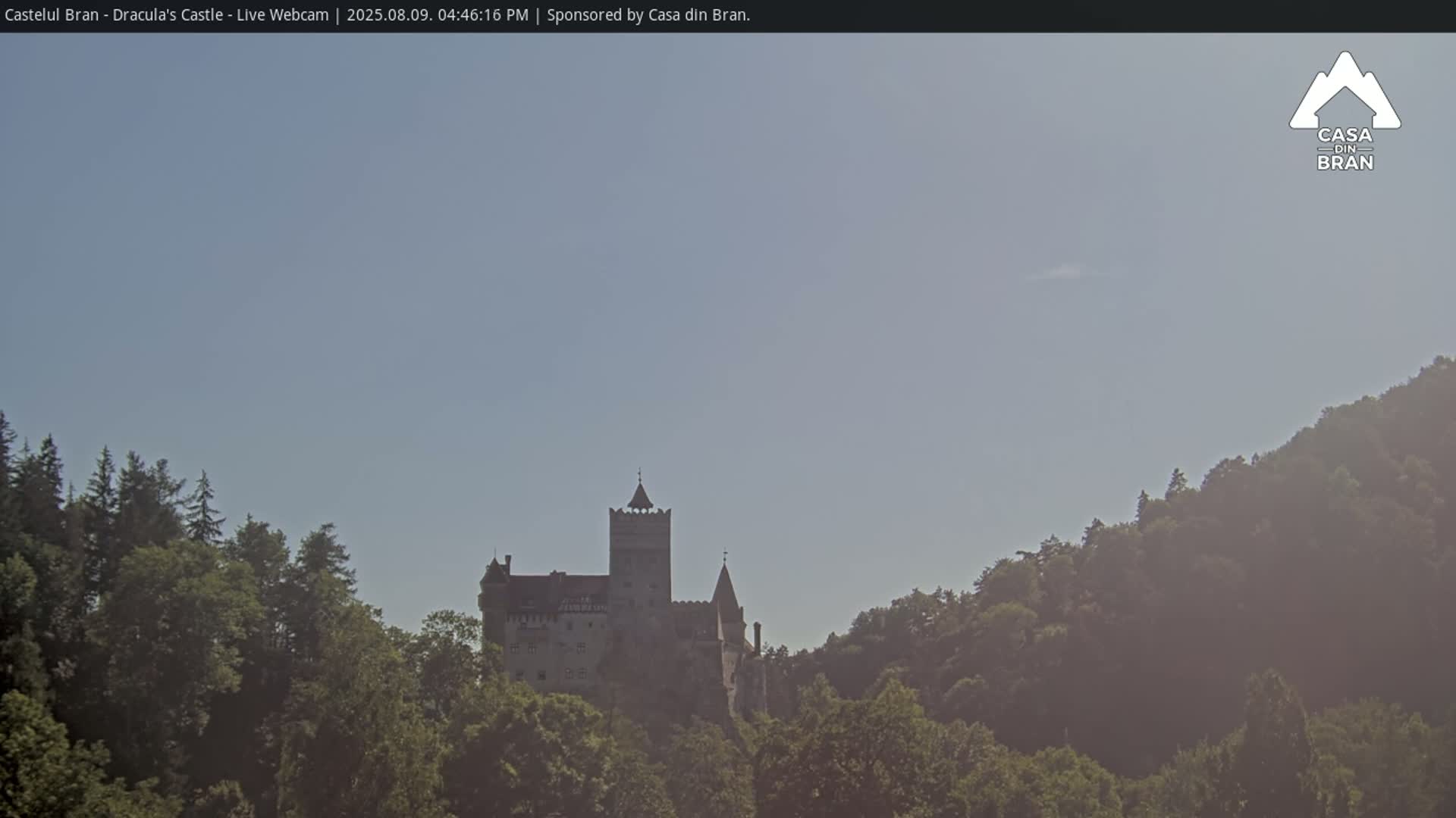 Bran, Dracula's Castle ( Castelul Bran) Live Cam - Bran, Braşov, Romania
