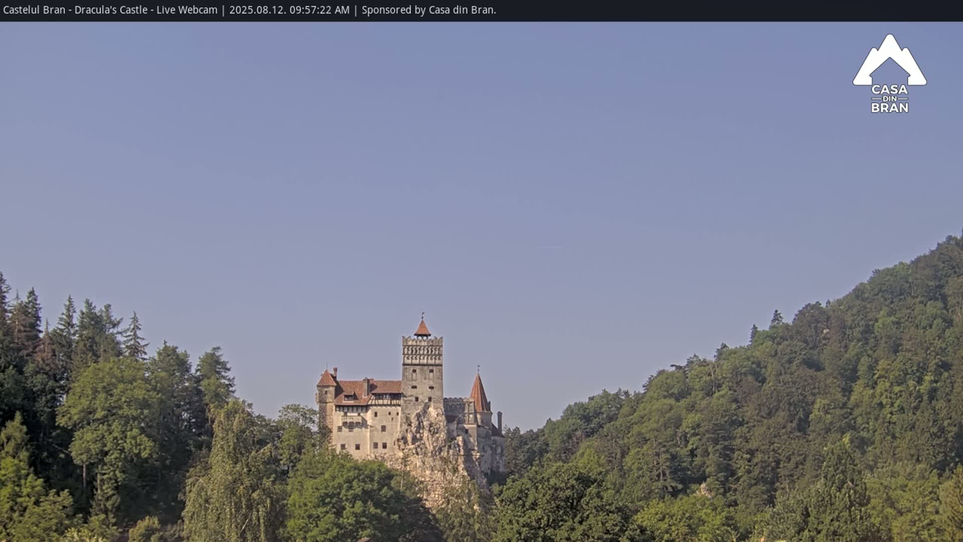 Bran, Dracula's Castle ( Castelul Bran) Live Cam - Bran, Braşov, Romania