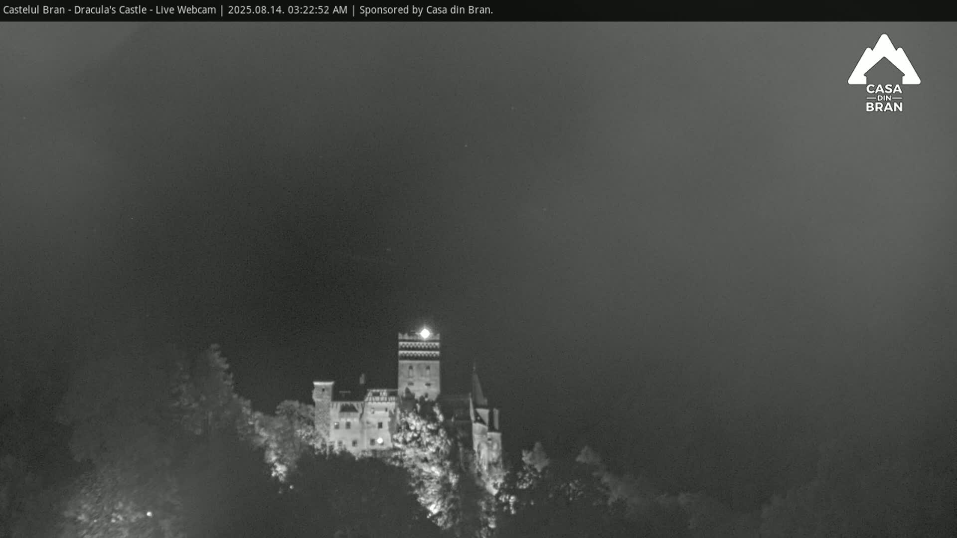 Bran, Dracula's Castle ( Castelul Bran) Live Cam - Bran, Braşov, Romania