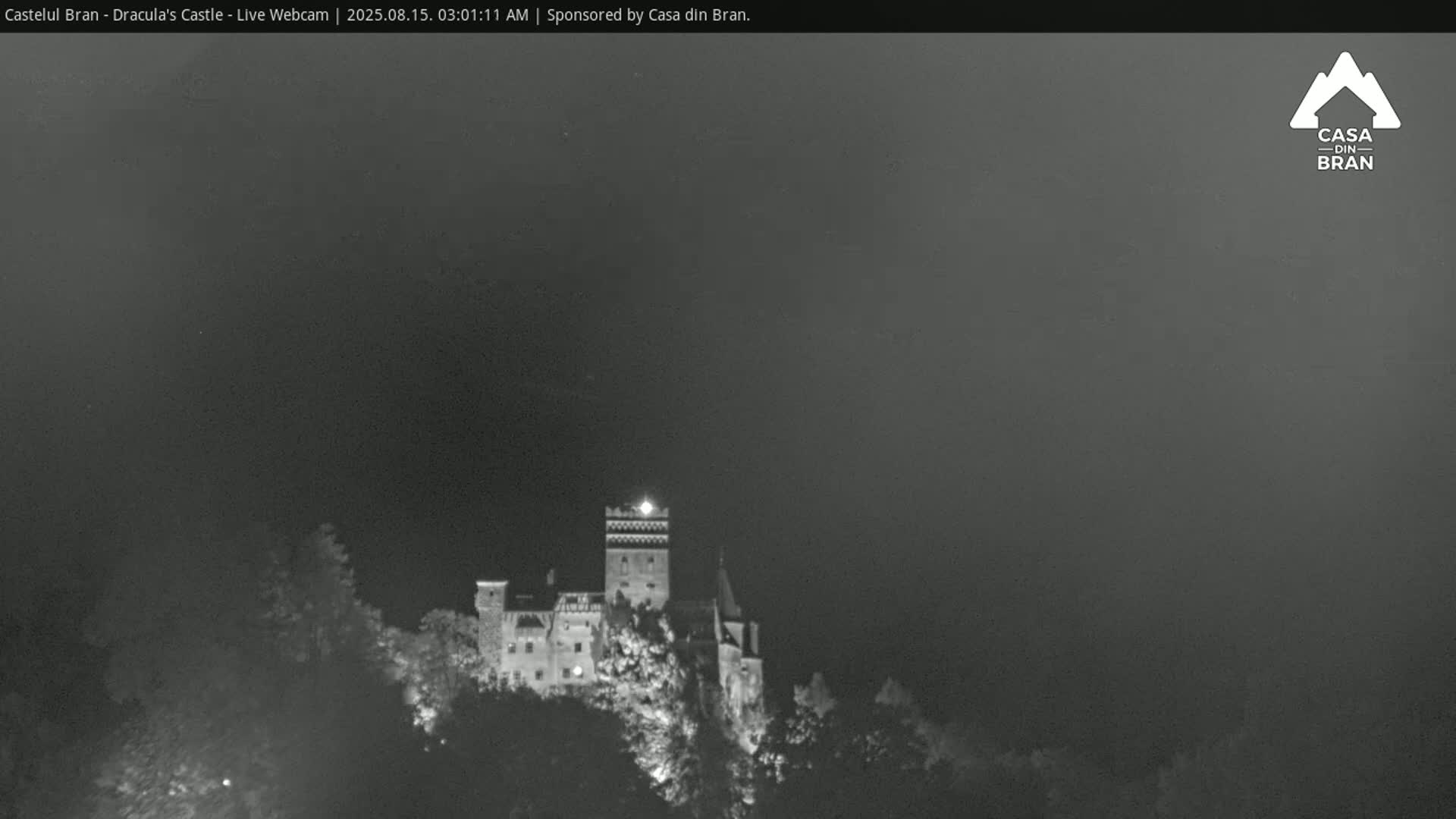 Bran, Dracula's Castle ( Castelul Bran) Live Cam - Bran, Braşov, Romania