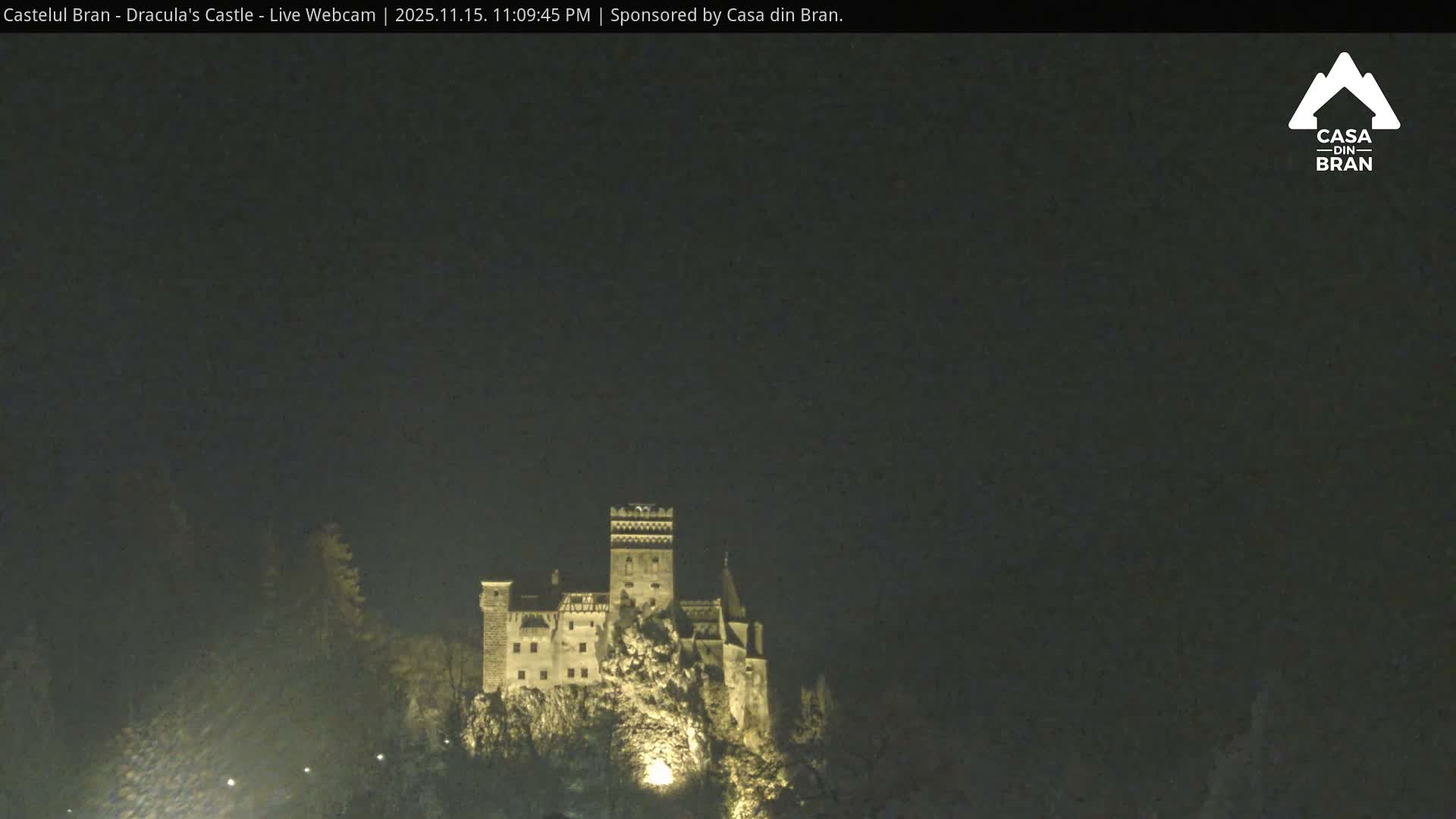 Bran, Dracula's Castle ( Castelul Bran) Live Cam - Bran, Braşov, Romania