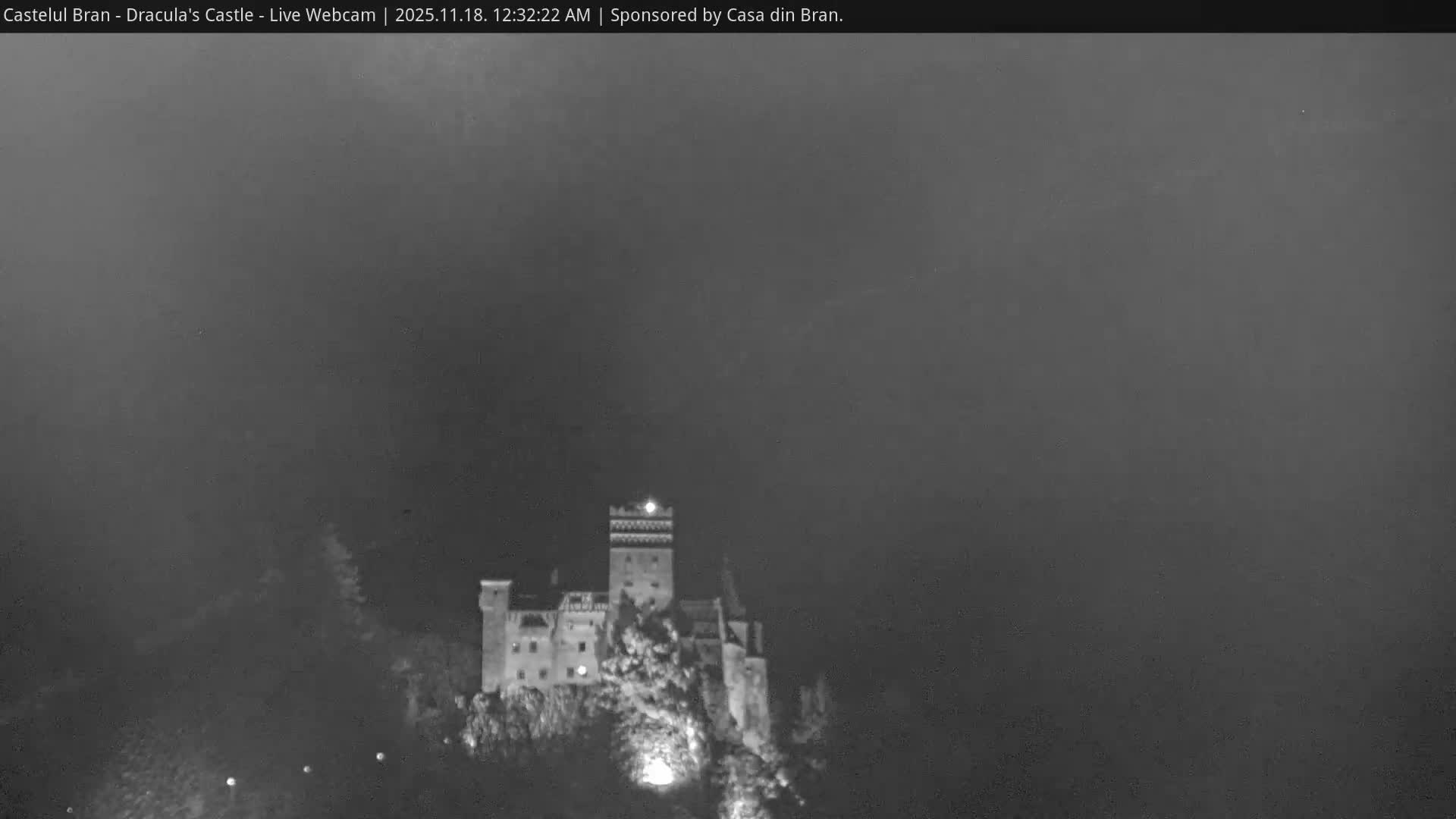 Bran, Dracula's Castle ( Castelul Bran) Live Cam - Bran, Braşov, Romania