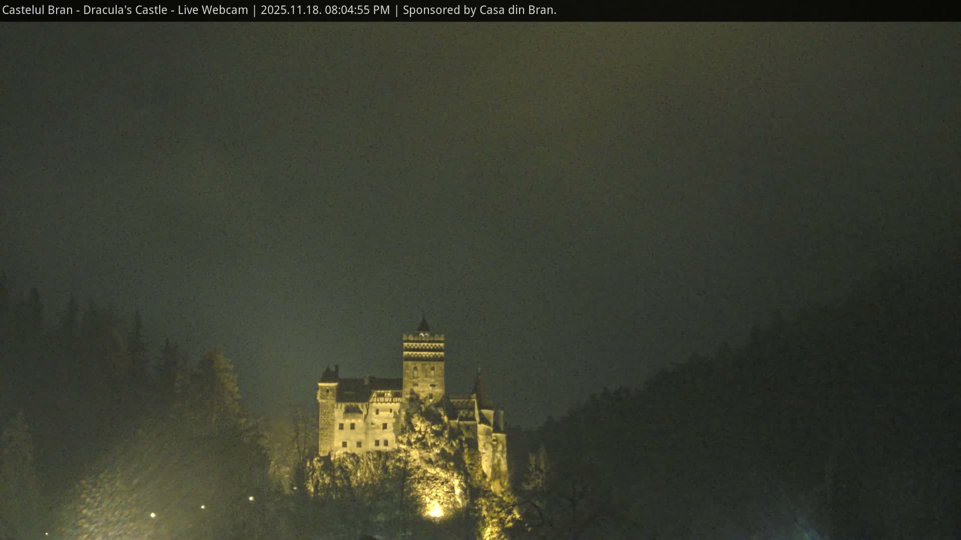 Bran, Dracula's Castle ( Castelul Bran) Live Cam - Bran, Braşov, Romania