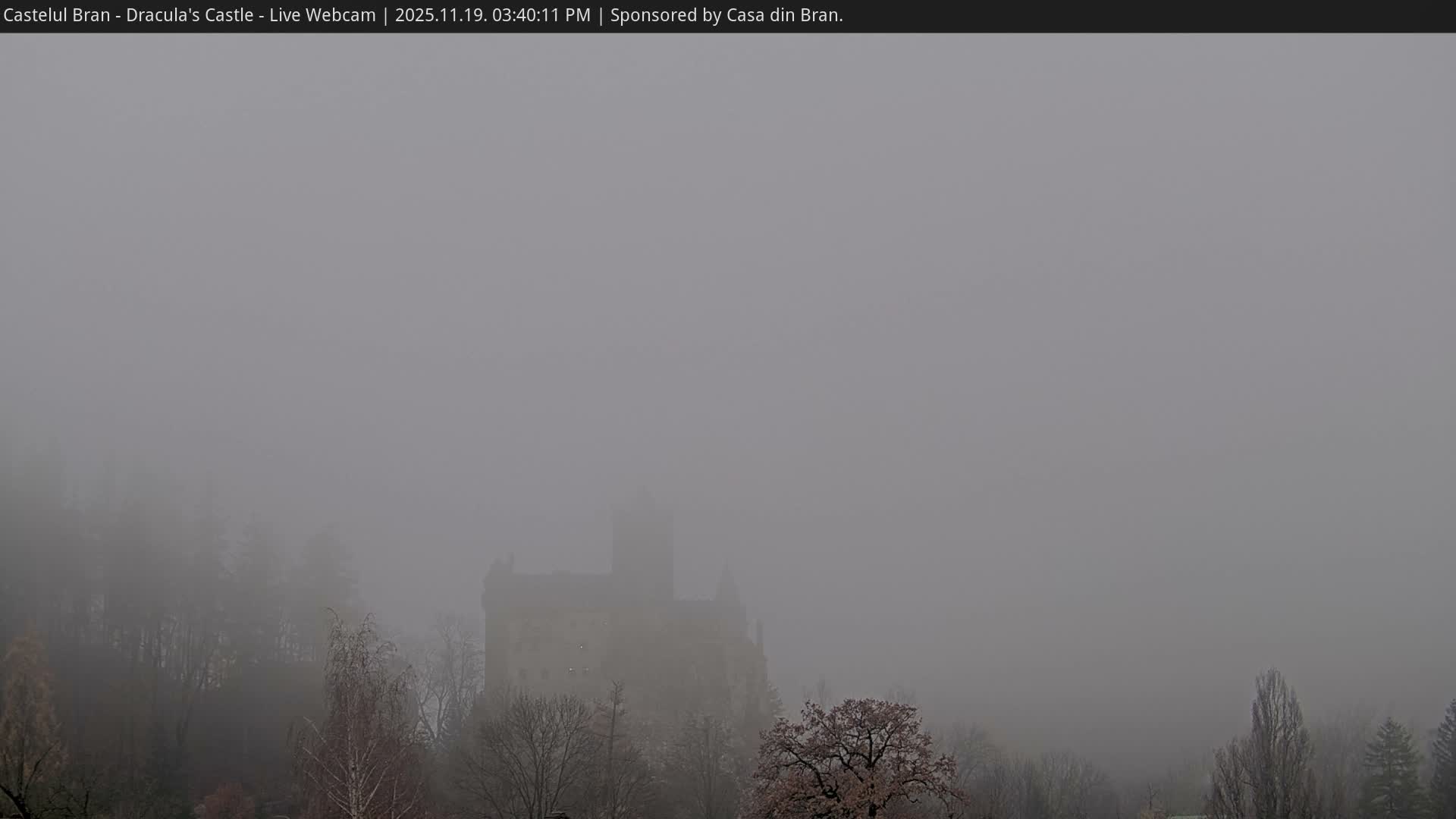 Bran, Dracula's Castle ( Castelul Bran) Live Cam - Bran, Braşov, Romania