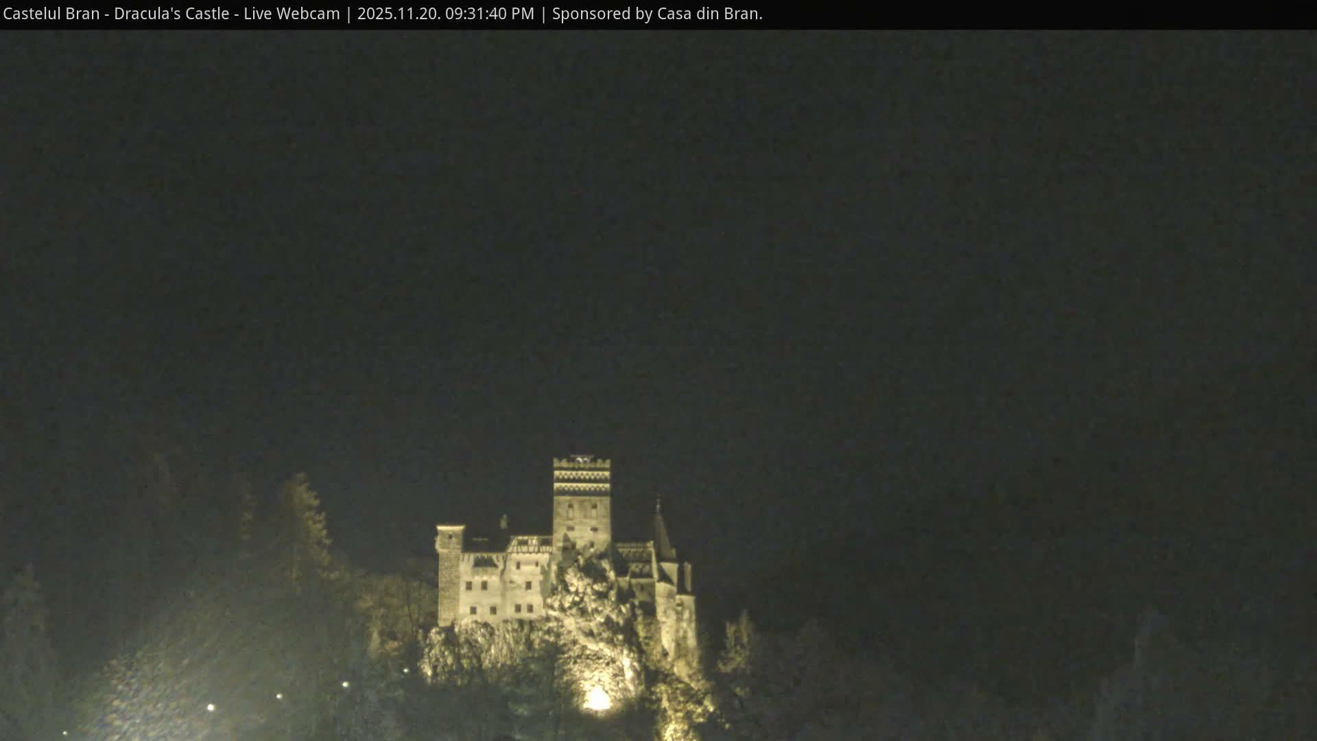 Bran, Dracula's Castle ( Castelul Bran) Live Cam - Bran, Braşov, Romania