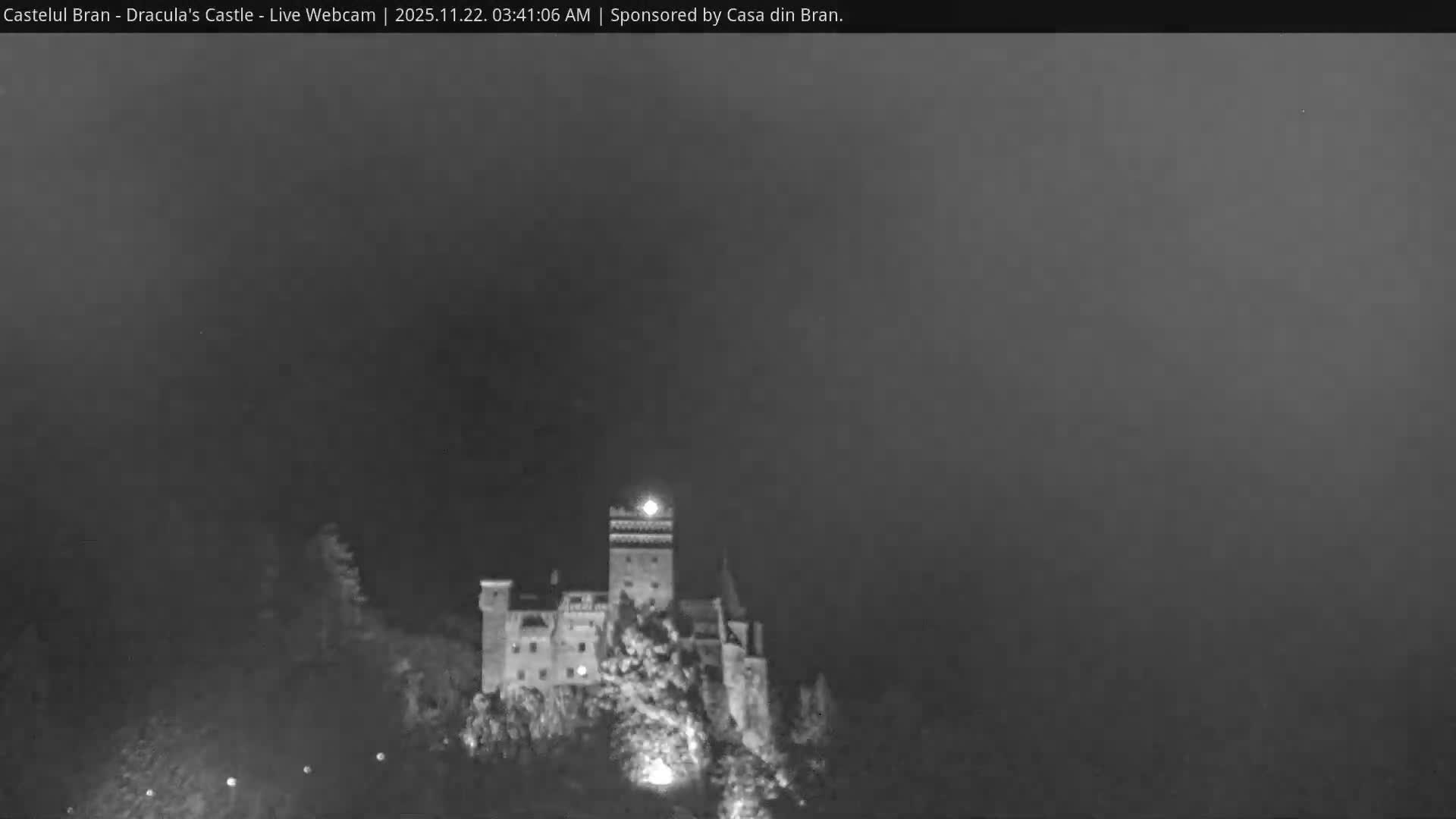 Bran, Dracula's Castle ( Castelul Bran) Live Cam - Bran, Braşov, Romania