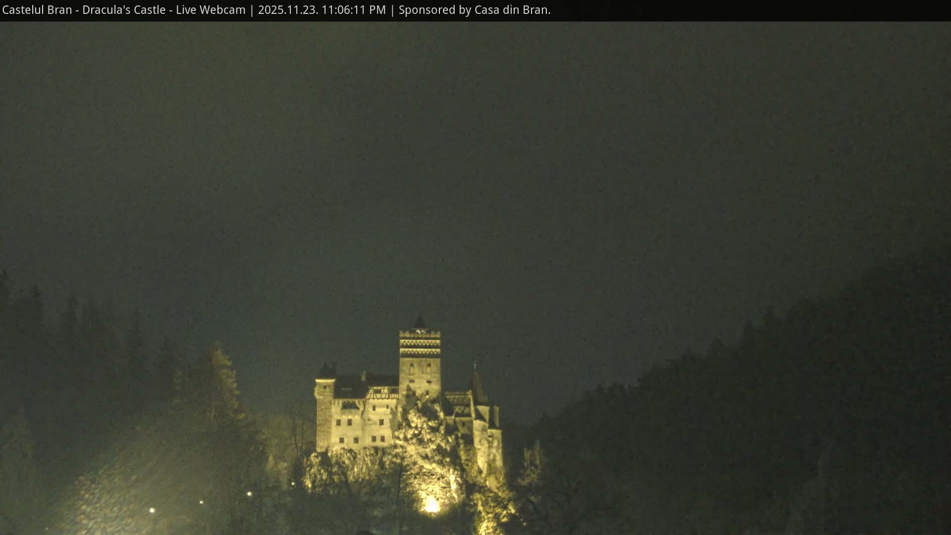 Bran, Dracula's Castle ( Castelul Bran) Live Cam - Bran, Braşov, Romania