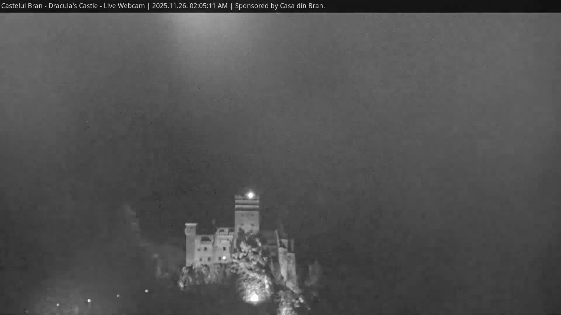 Bran, Dracula's Castle ( Castelul Bran) Live Cam - Bran, Braşov, Romania