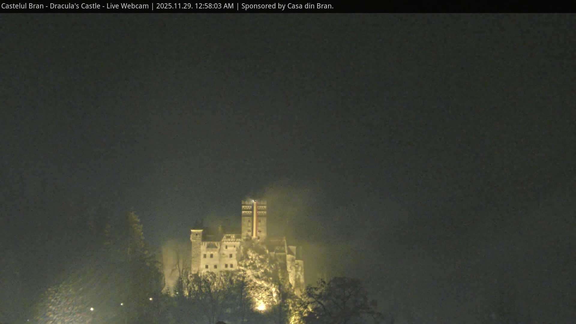 Bran, Dracula's Castle ( Castelul Bran) Live Cam - Bran, Braşov, Romania