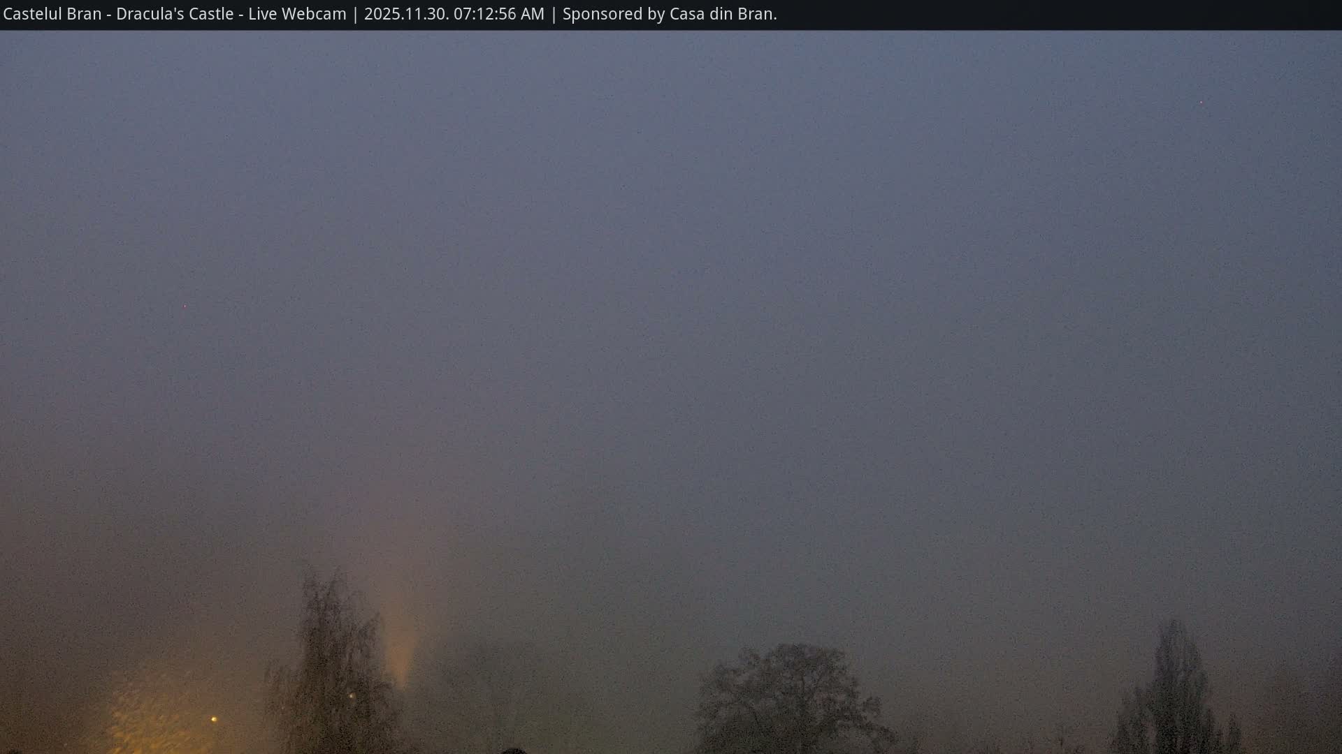 Bran, Dracula's Castle ( Castelul Bran) Live Cam - Bran, Braşov, Romania