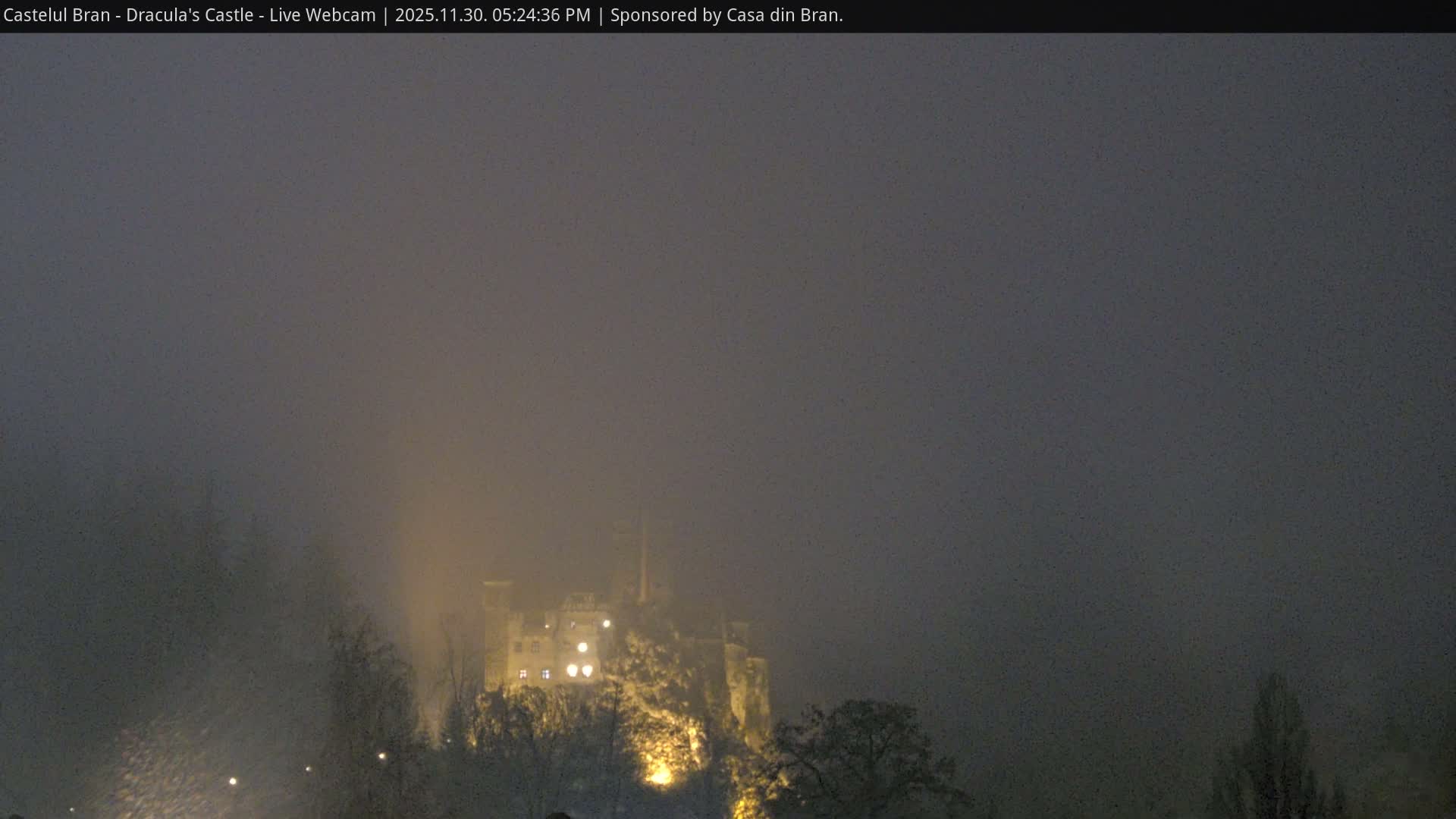 Bran, Dracula's Castle ( Castelul Bran) Live Cam - Bran, Braşov, Romania