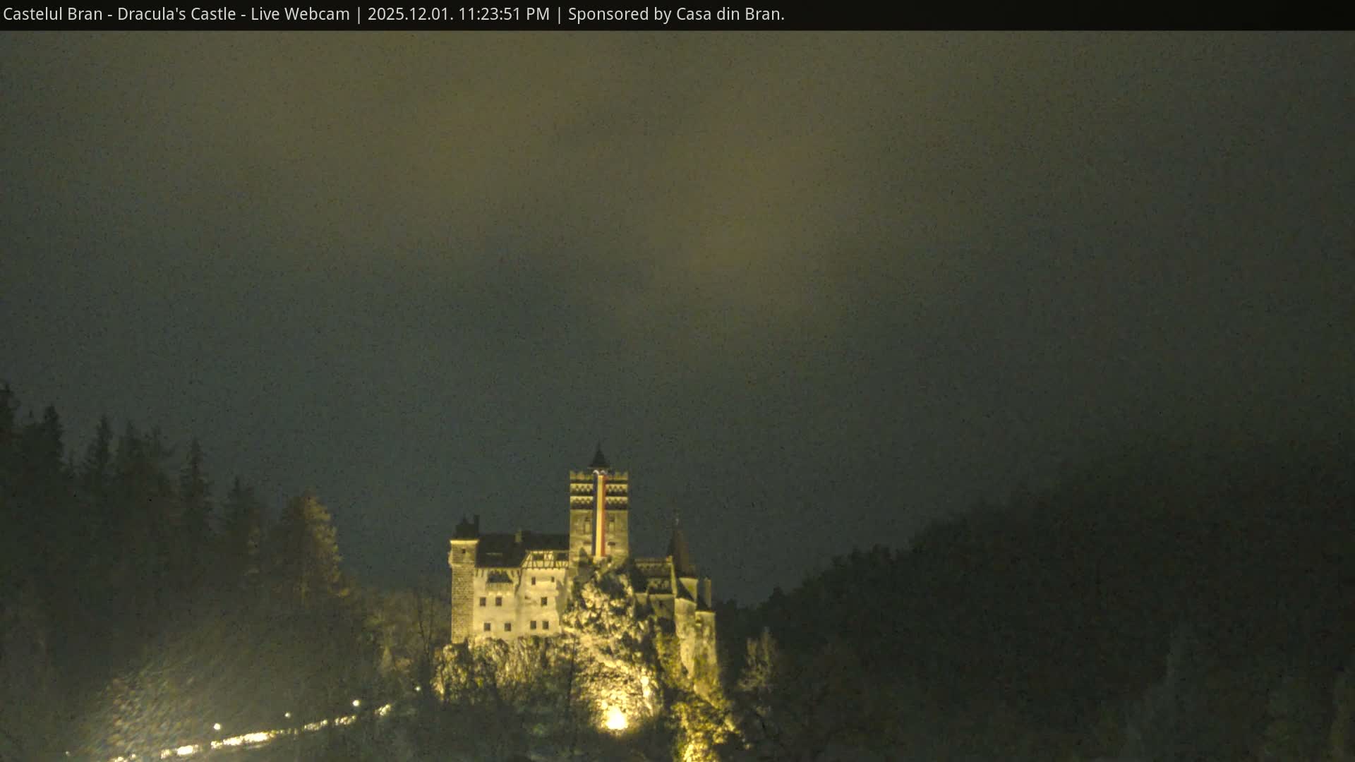 Bran, Dracula's Castle ( Castelul Bran) Live Cam - Bran, Braşov, Romania