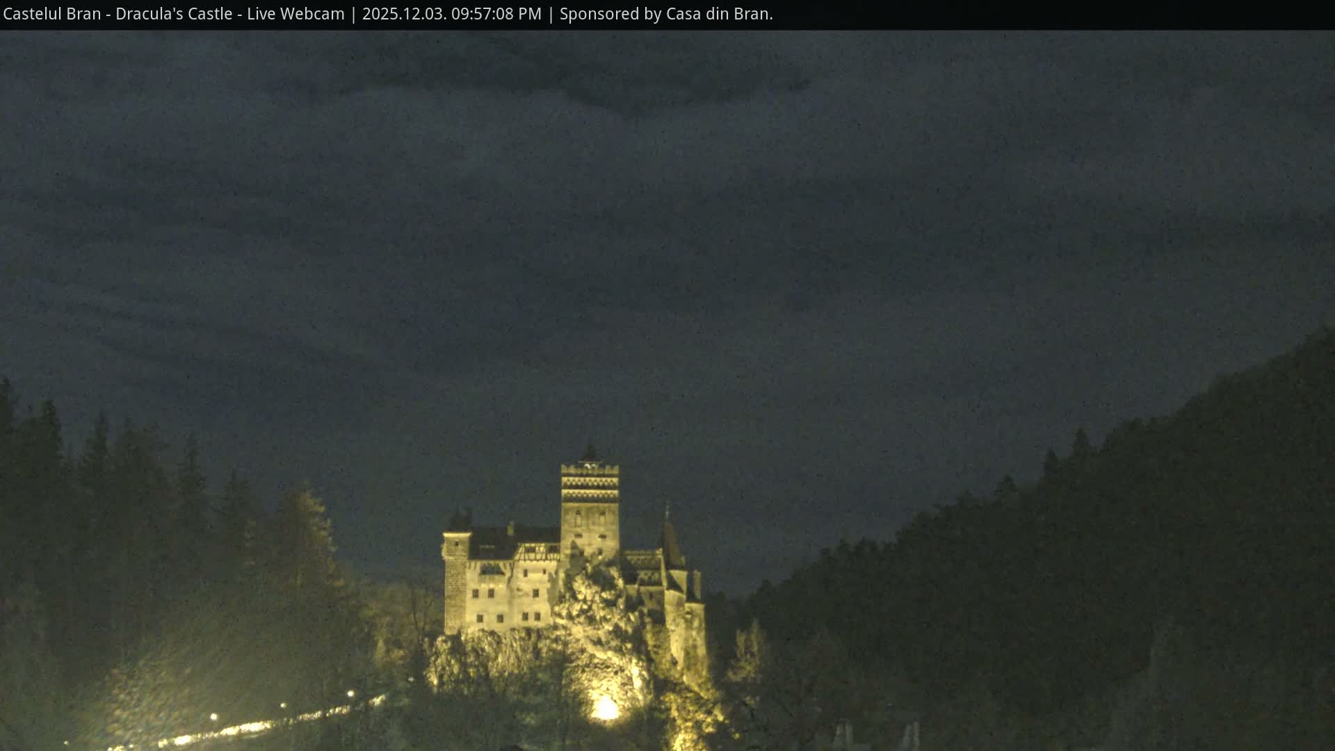Bran, Dracula's Castle ( Castelul Bran) Live Cam - Bran, Braşov, Romania