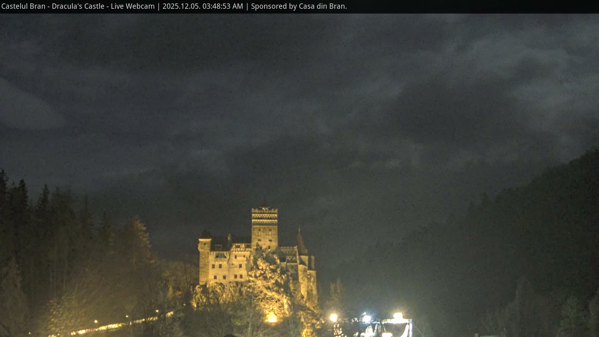 Bran, Dracula's Castle ( Castelul Bran) Live Cam - Bran, Braşov, Romania