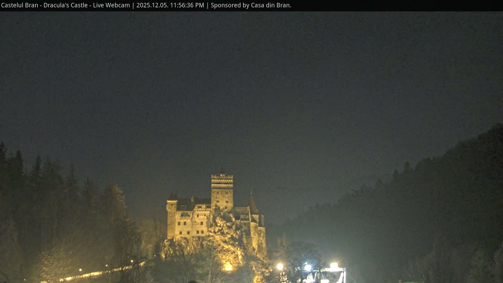 Bran, Dracula's Castle ( Castelul Bran) Live Cam - Bran, Braşov, Romania