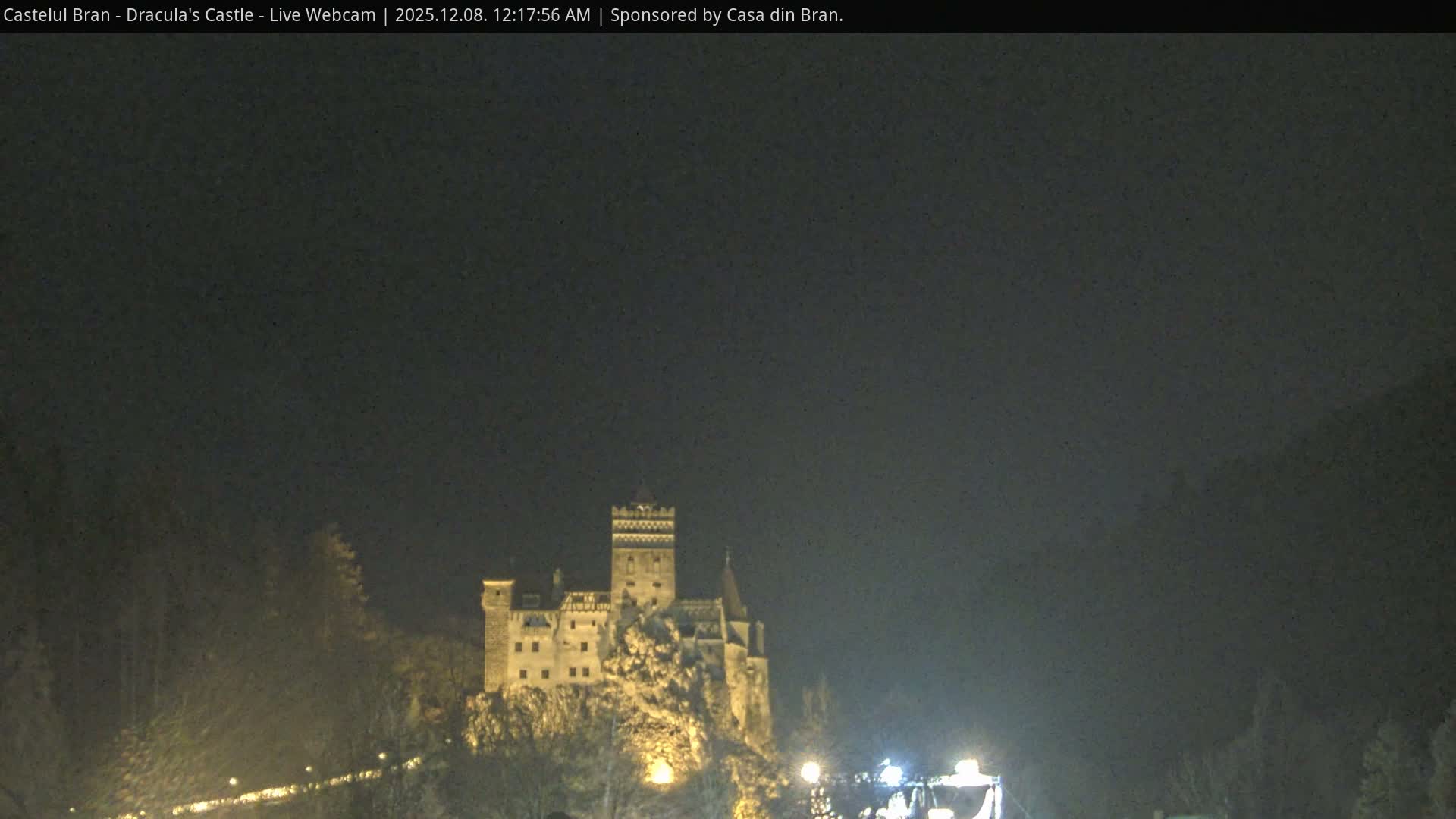 Bran, Dracula's Castle ( Castelul Bran) Live Cam - Bran, Braşov, Romania