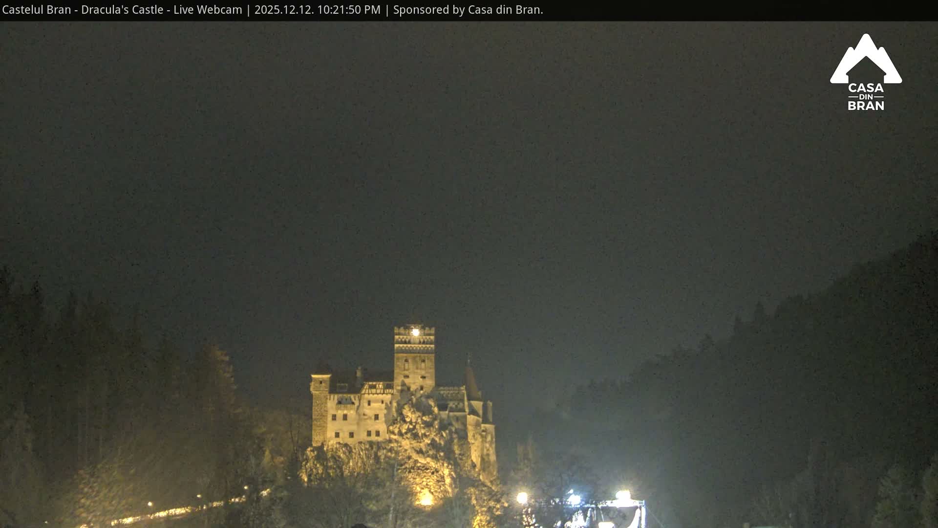 Bran, Dracula's Castle ( Castelul Bran) Live Cam - Bran, Braşov, Romania
