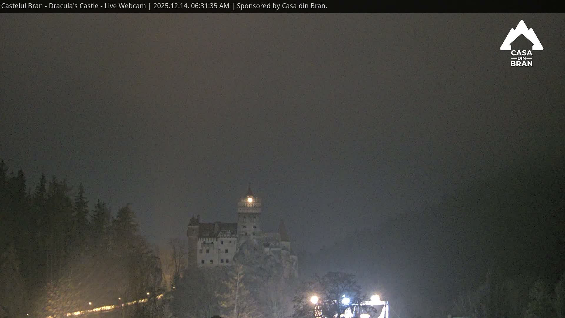Bran, Dracula's Castle ( Castelul Bran) Live Cam - Bran, Braşov, Romania