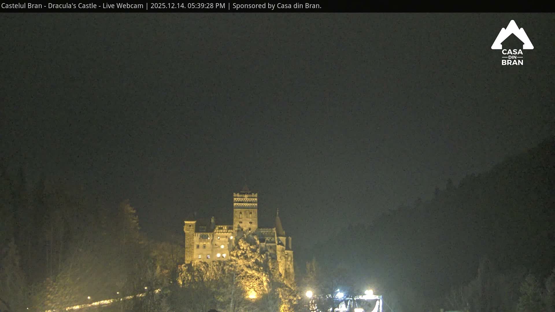 Bran, Dracula's Castle ( Castelul Bran) Live Cam - Bran, Braşov, Romania