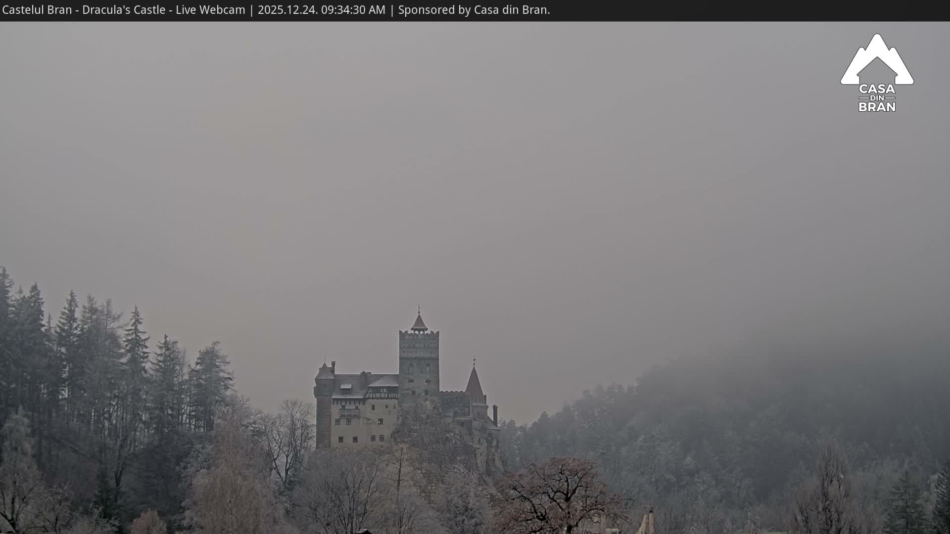 Bran, Dracula's Castle ( Castelul Bran) Live Cam - Bran, Braşov, Romania