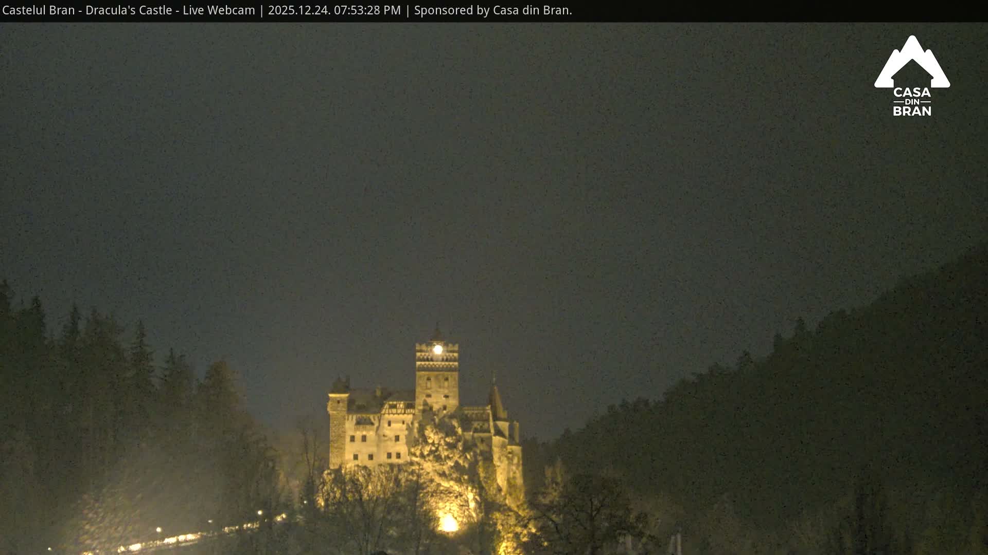 Bran, Dracula's Castle ( Castelul Bran) Live Cam - Bran, Braşov, Romania