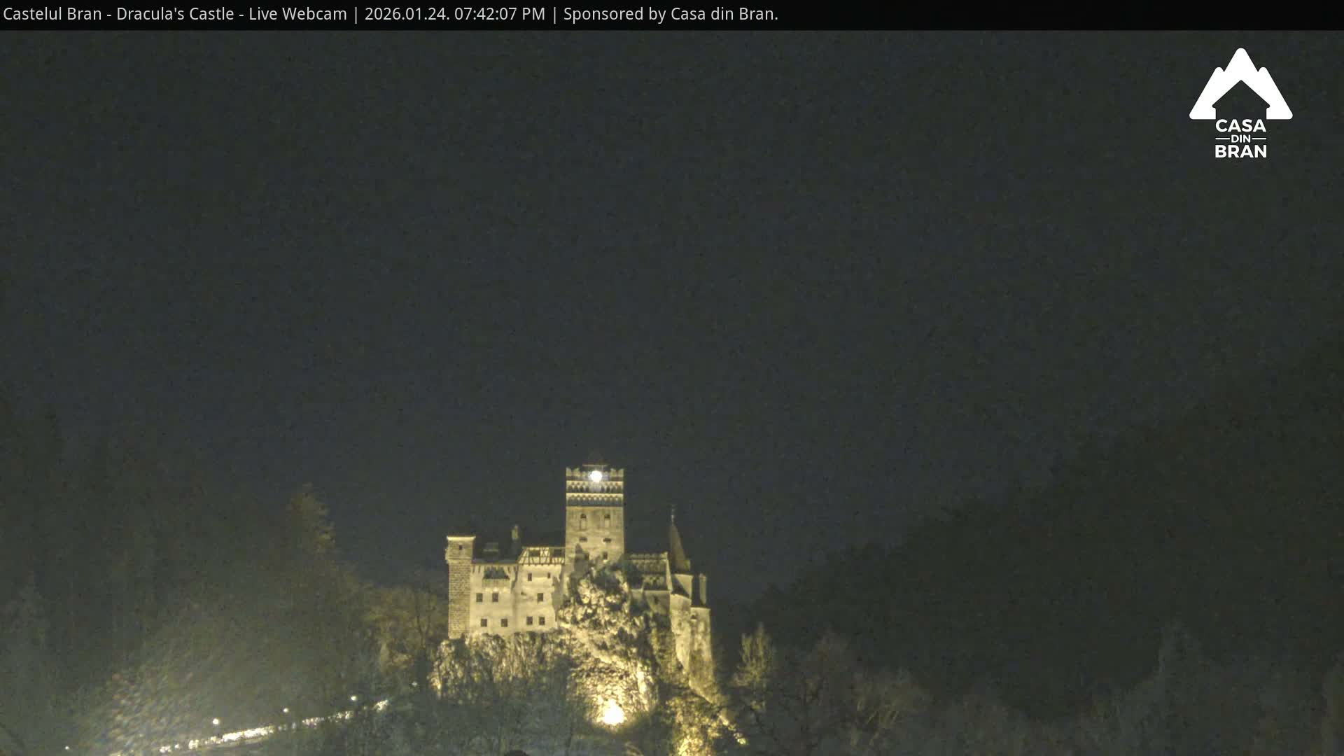 Bran, Dracula's Castle ( Castelul Bran) Live Cam - Bran, Braşov, Romania