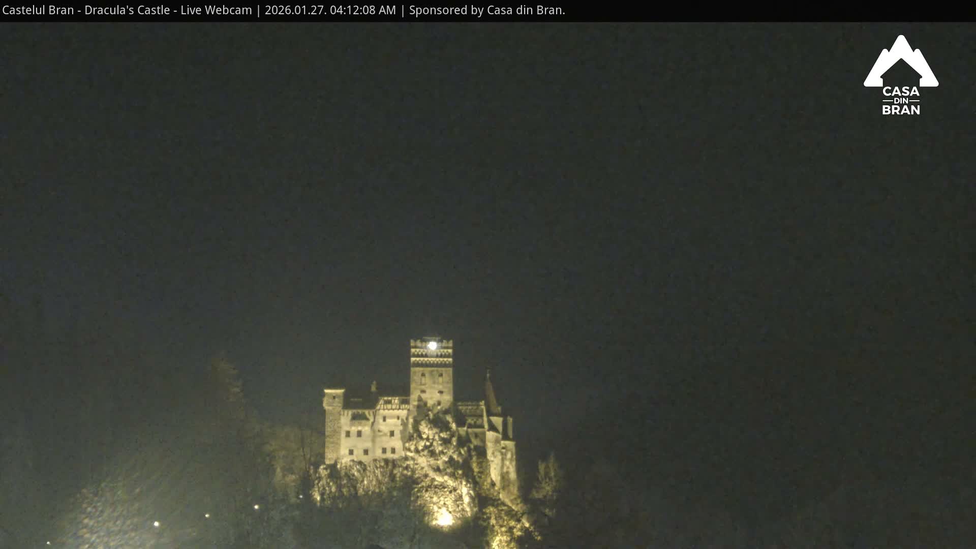 Bran, Dracula's Castle ( Castelul Bran) Live Cam - Bran, Braşov, Romania