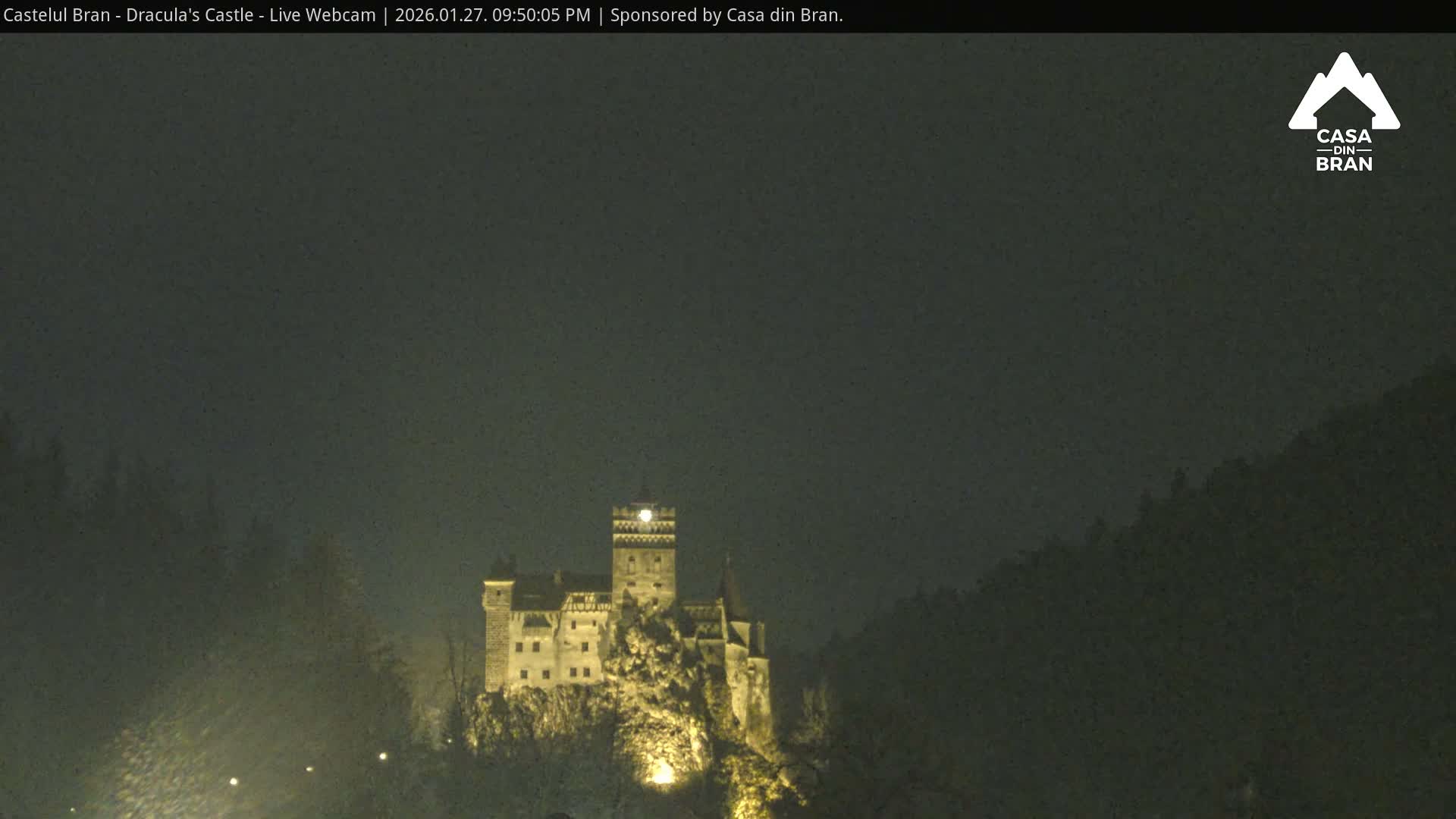 Bran, Dracula's Castle ( Castelul Bran) Live Cam - Bran, Braşov, Romania