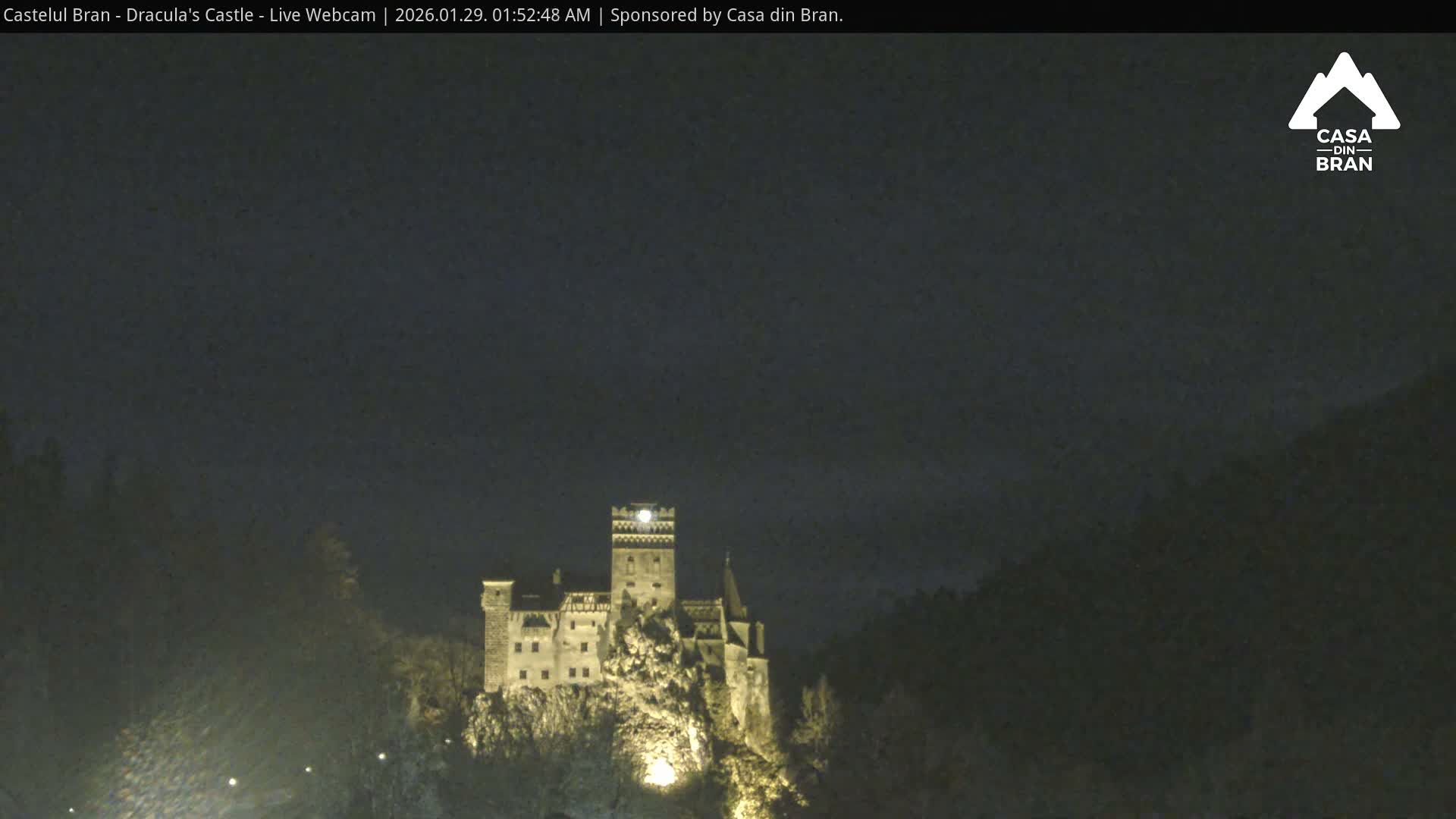 Bran, Dracula's Castle ( Castelul Bran) Live Cam - Bran, Braşov, Romania