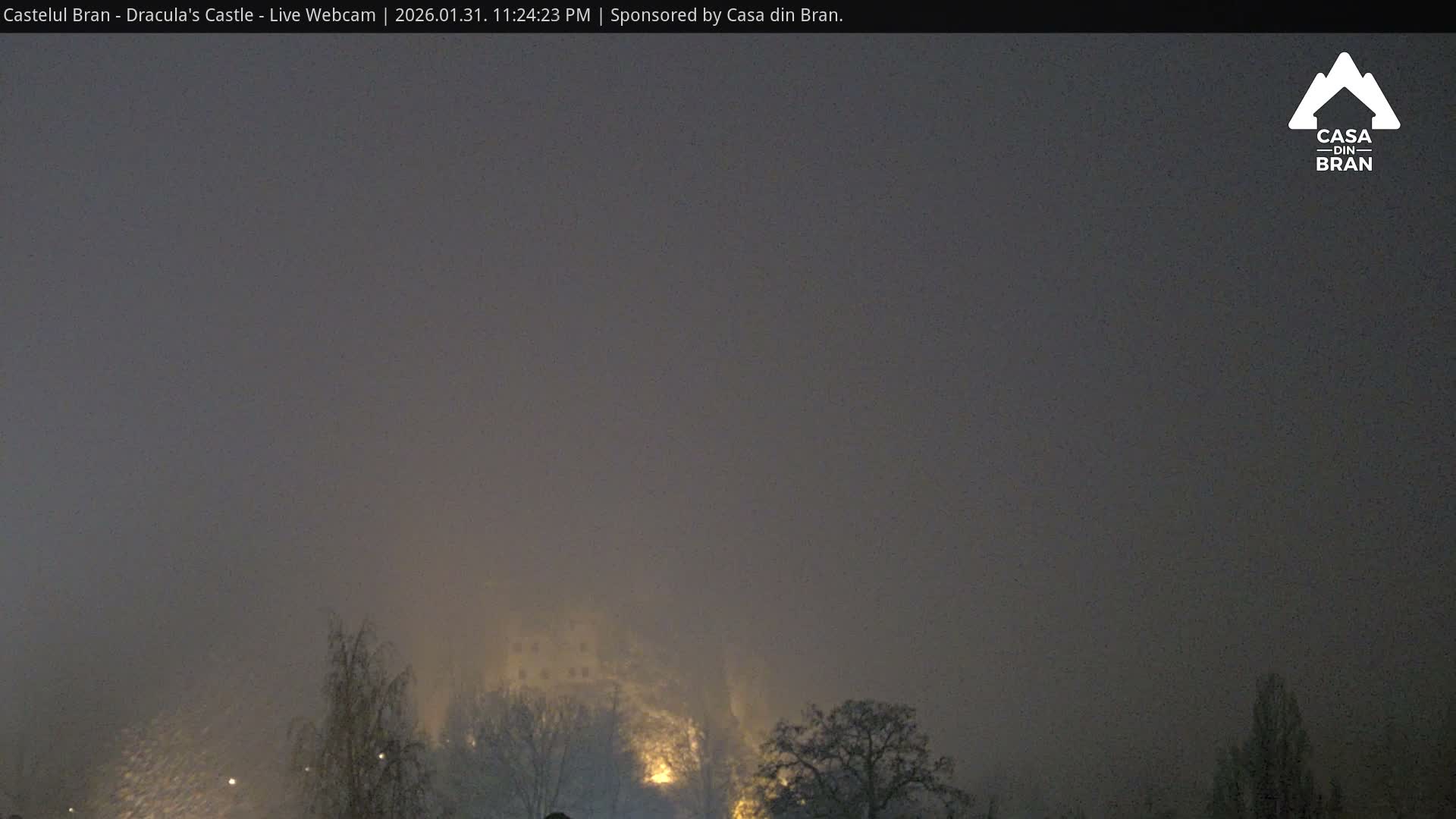 Bran, Dracula's Castle ( Castelul Bran) Live Cam - Bran, Braşov, Romania