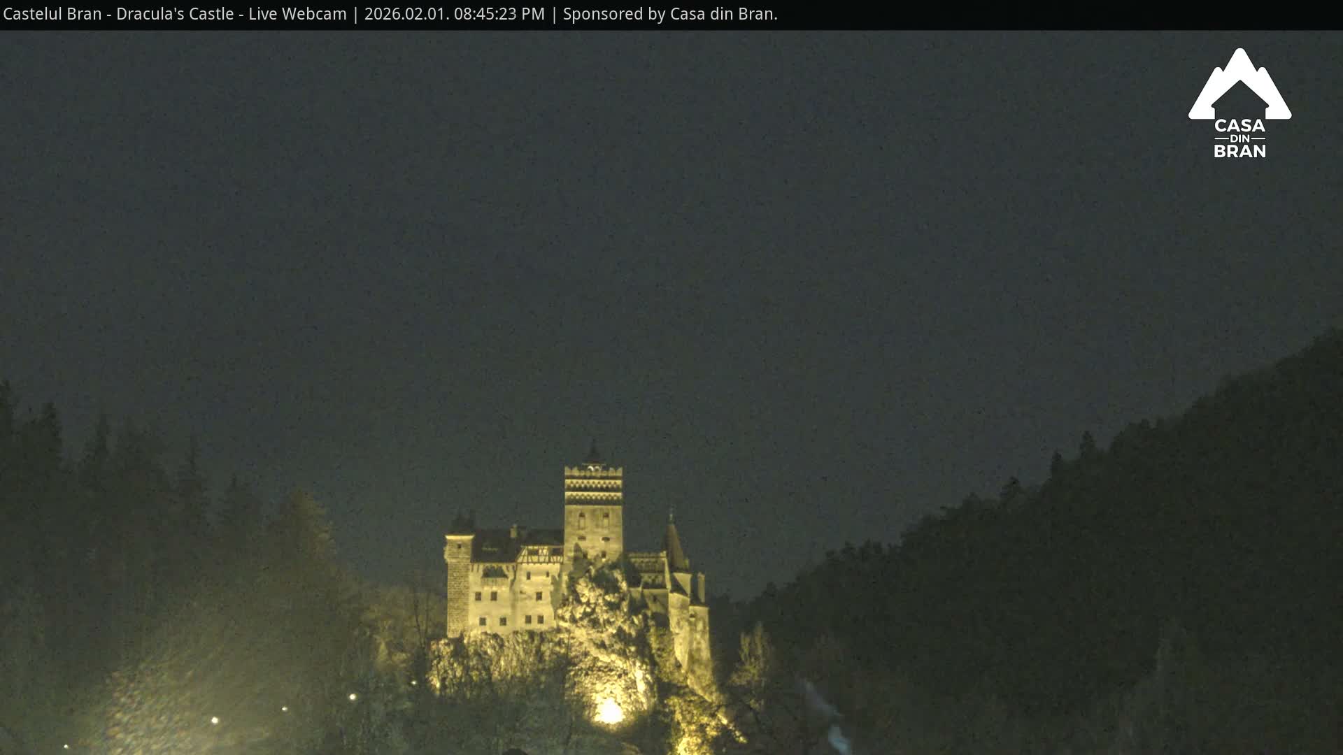 Bran, Dracula's Castle ( Castelul Bran) Live Cam - Bran, Braşov, Romania