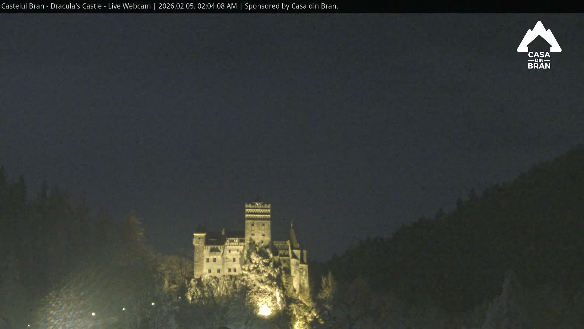 Bran, Dracula's Castle ( Castelul Bran) Live Cam - Bran, Braşov, Romania