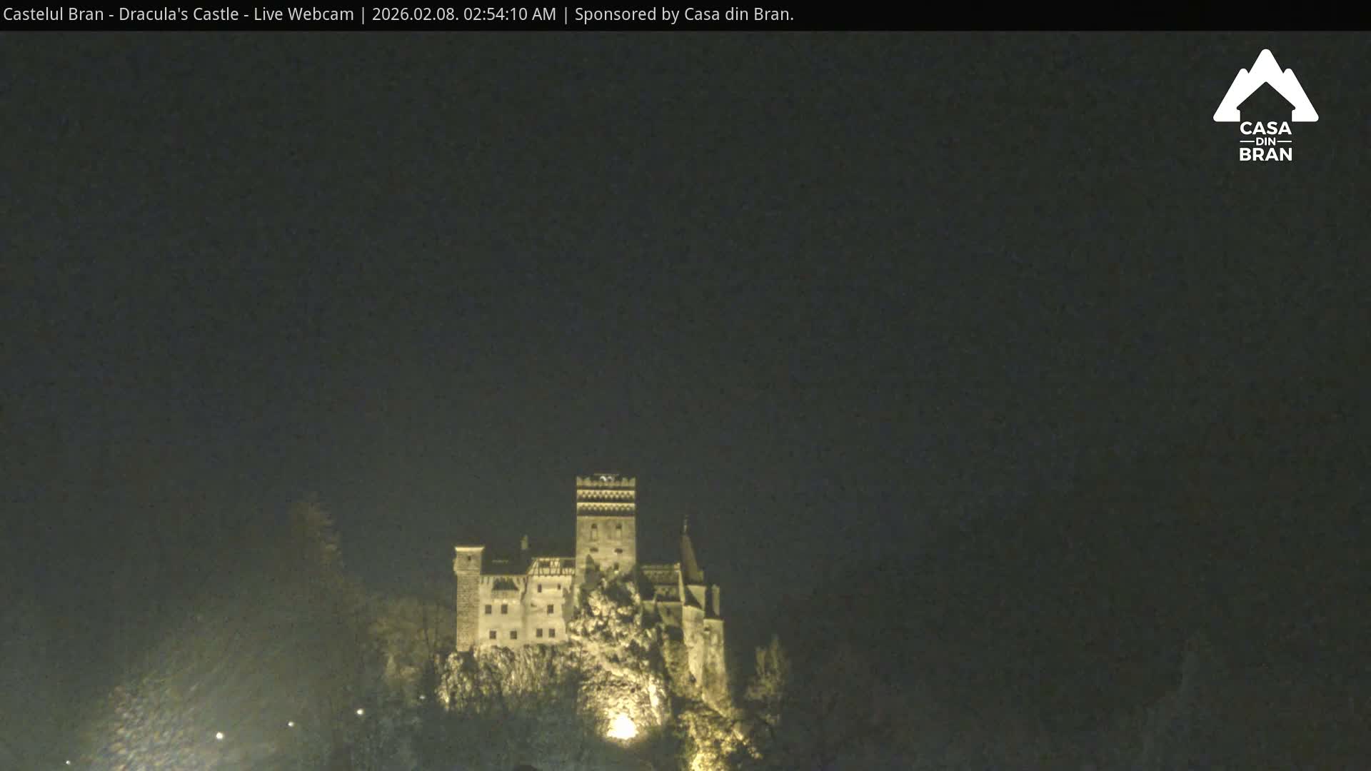 Bran, Dracula's Castle ( Castelul Bran) Live Cam - Bran, Braşov, Romania