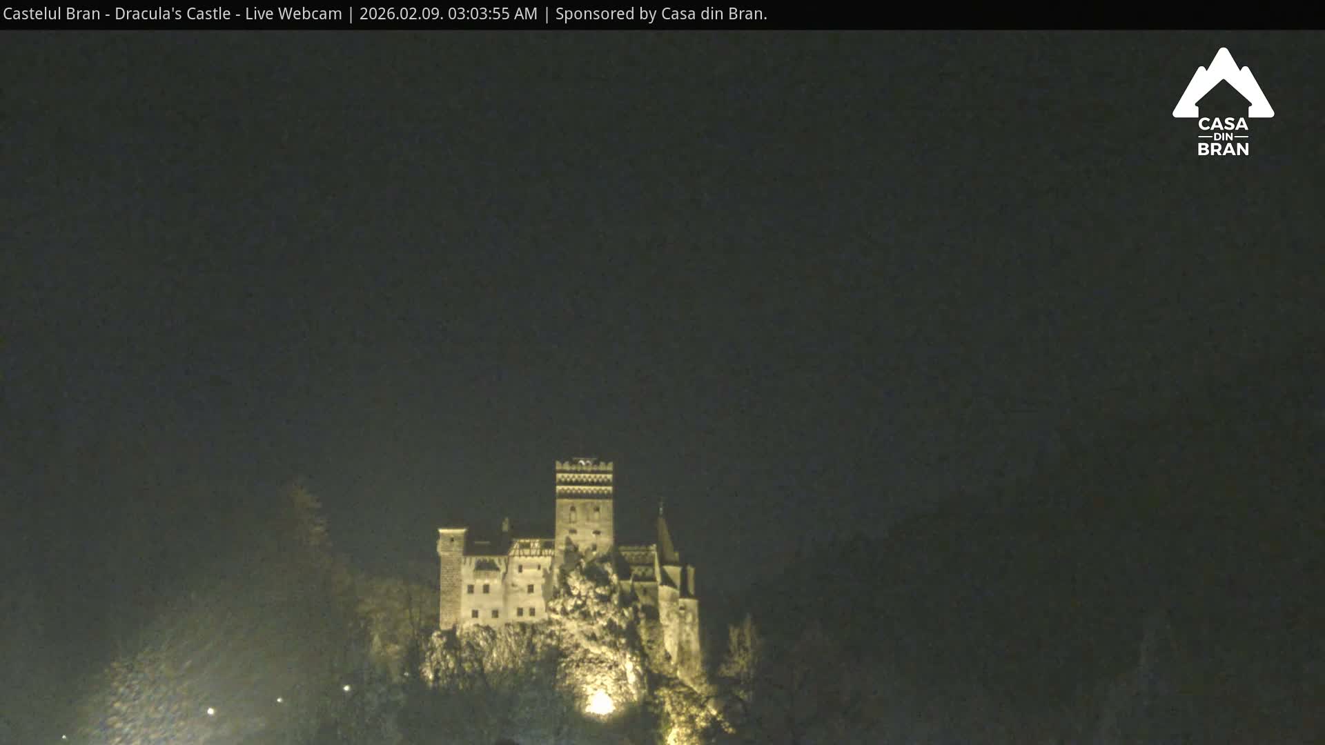 Bran, Dracula's Castle ( Castelul Bran) Live Cam - Bran, Braşov, Romania