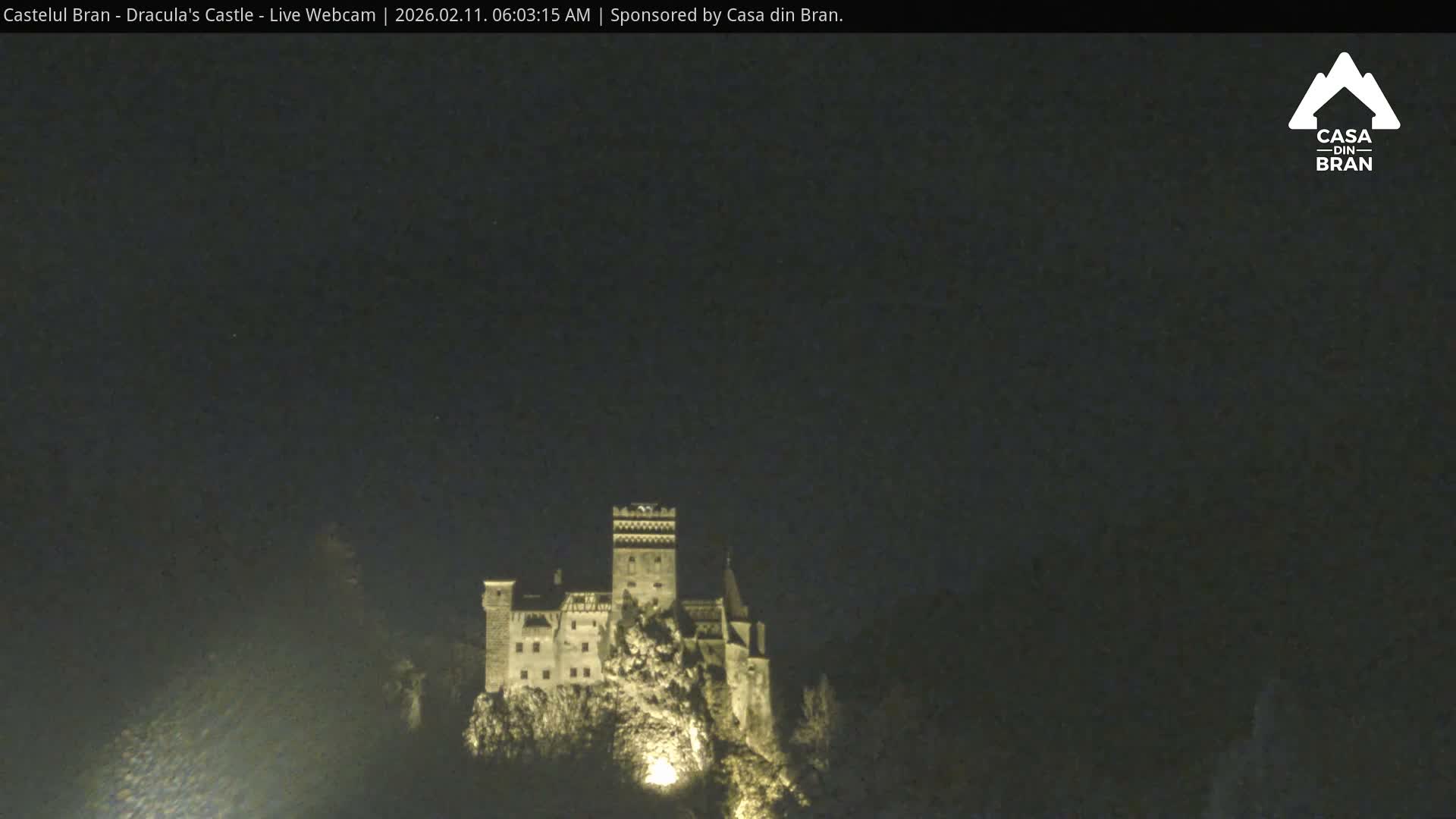 Bran, Dracula's Castle ( Castelul Bran) Live Cam - Bran, Braşov, Romania