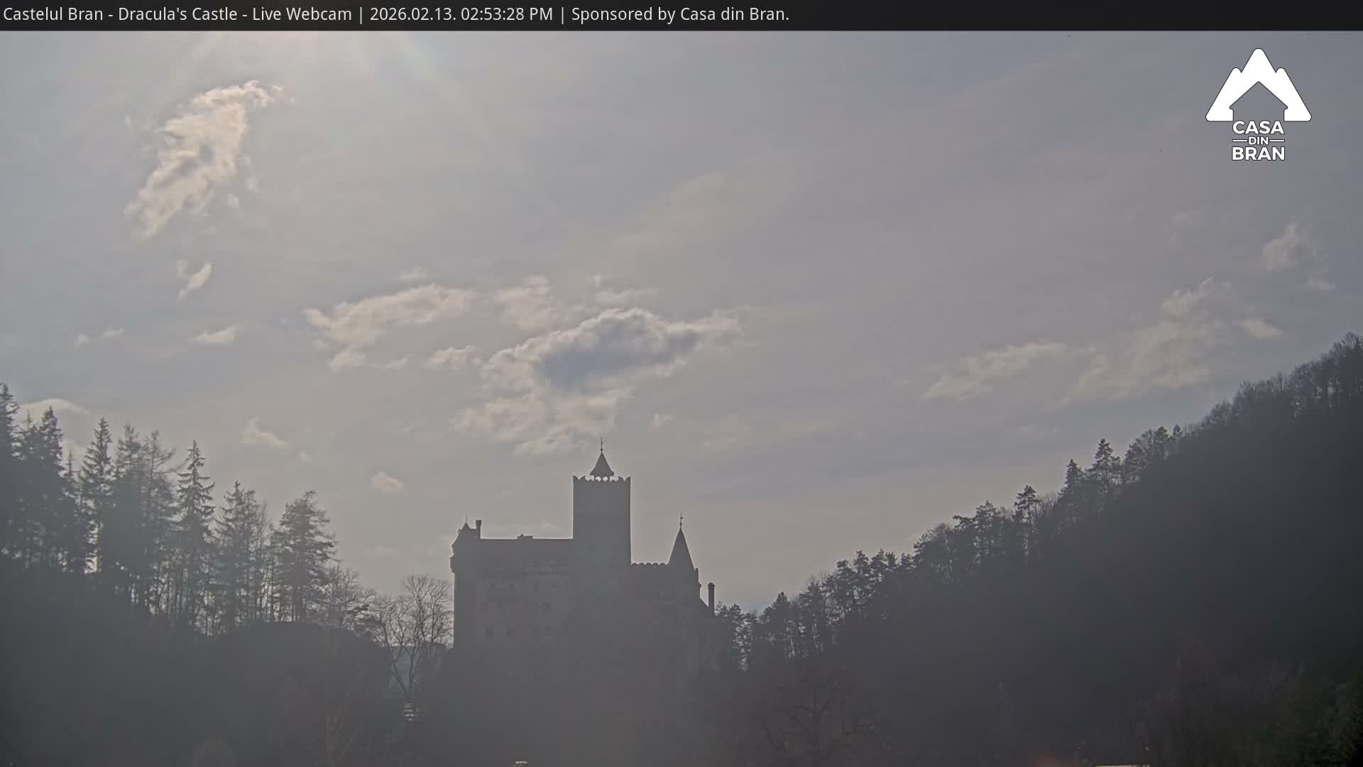Bran, Dracula's Castle ( Castelul Bran) Live Cam - Bran, Braşov, Romania