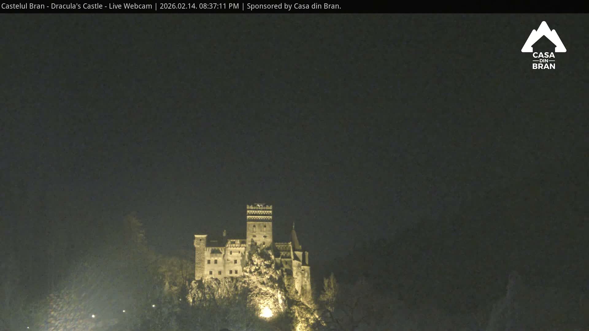Bran, Dracula's Castle ( Castelul Bran) Live Cam - Bran, Braşov, Romania