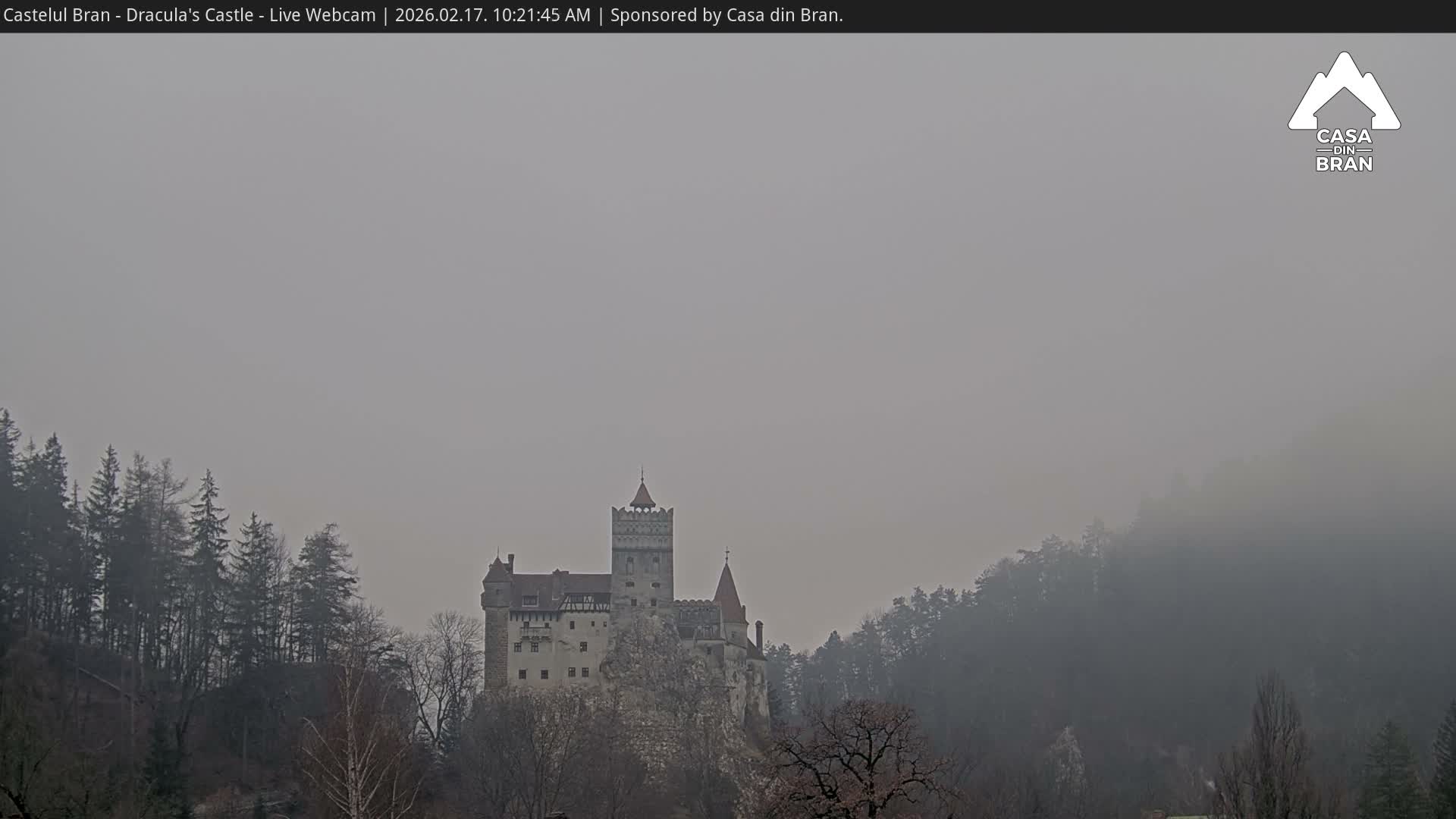 Bran, Dracula's Castle ( Castelul Bran) Live Cam - Bran, Braşov, Romania