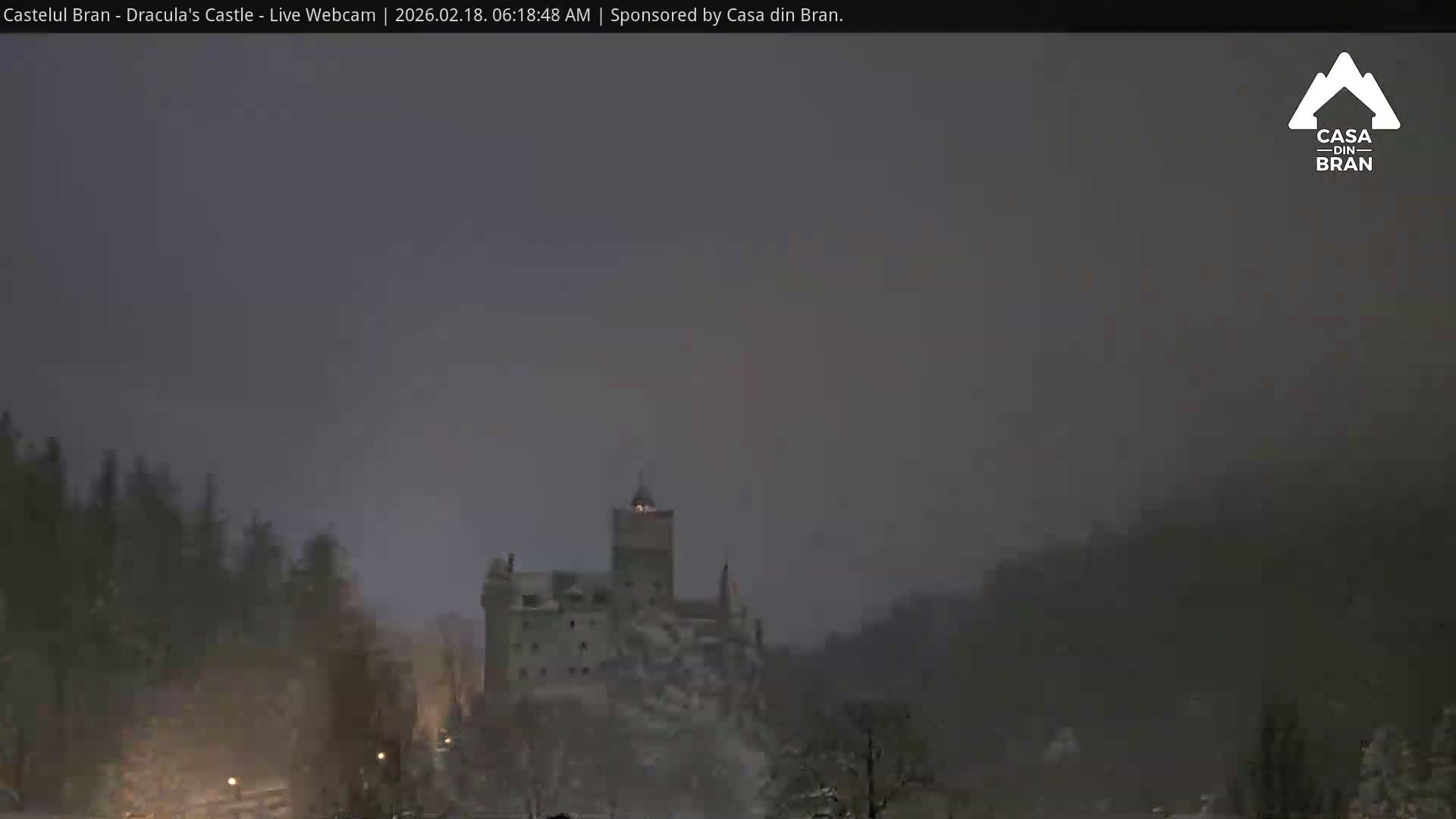 Bran, Dracula's Castle ( Castelul Bran) Live Cam - Bran, Braşov, Romania