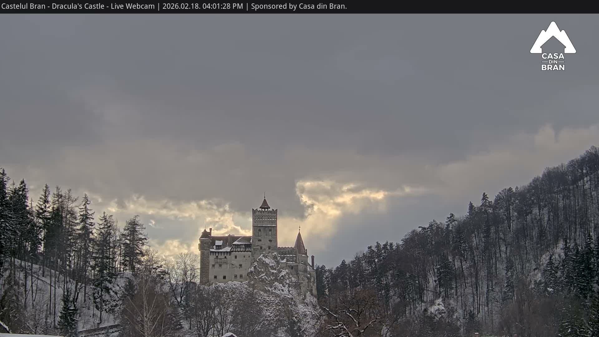Bran, Dracula's Castle ( Castelul Bran) Live Cam - Bran, Braşov, Romania