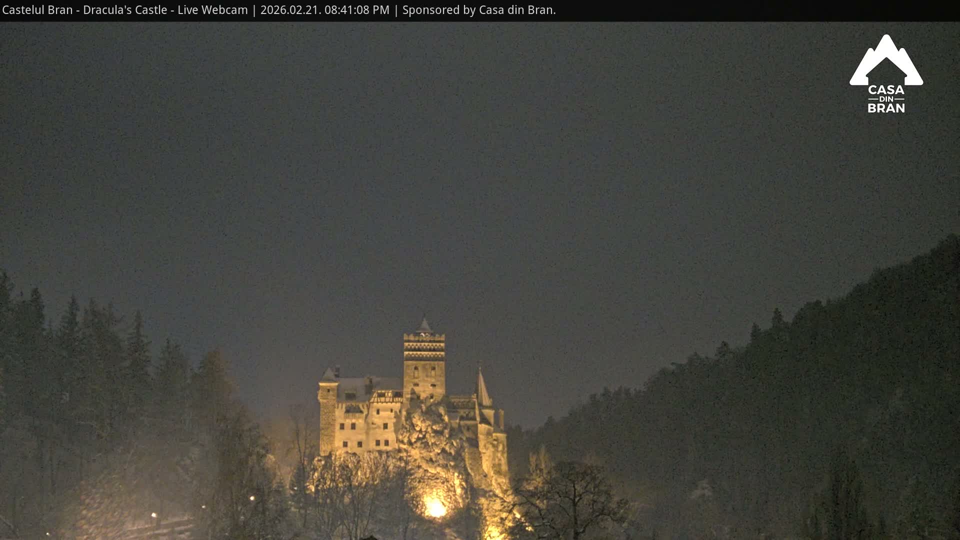 Bran, Dracula's Castle ( Castelul Bran) Live Cam - Bran, Braşov, Romania