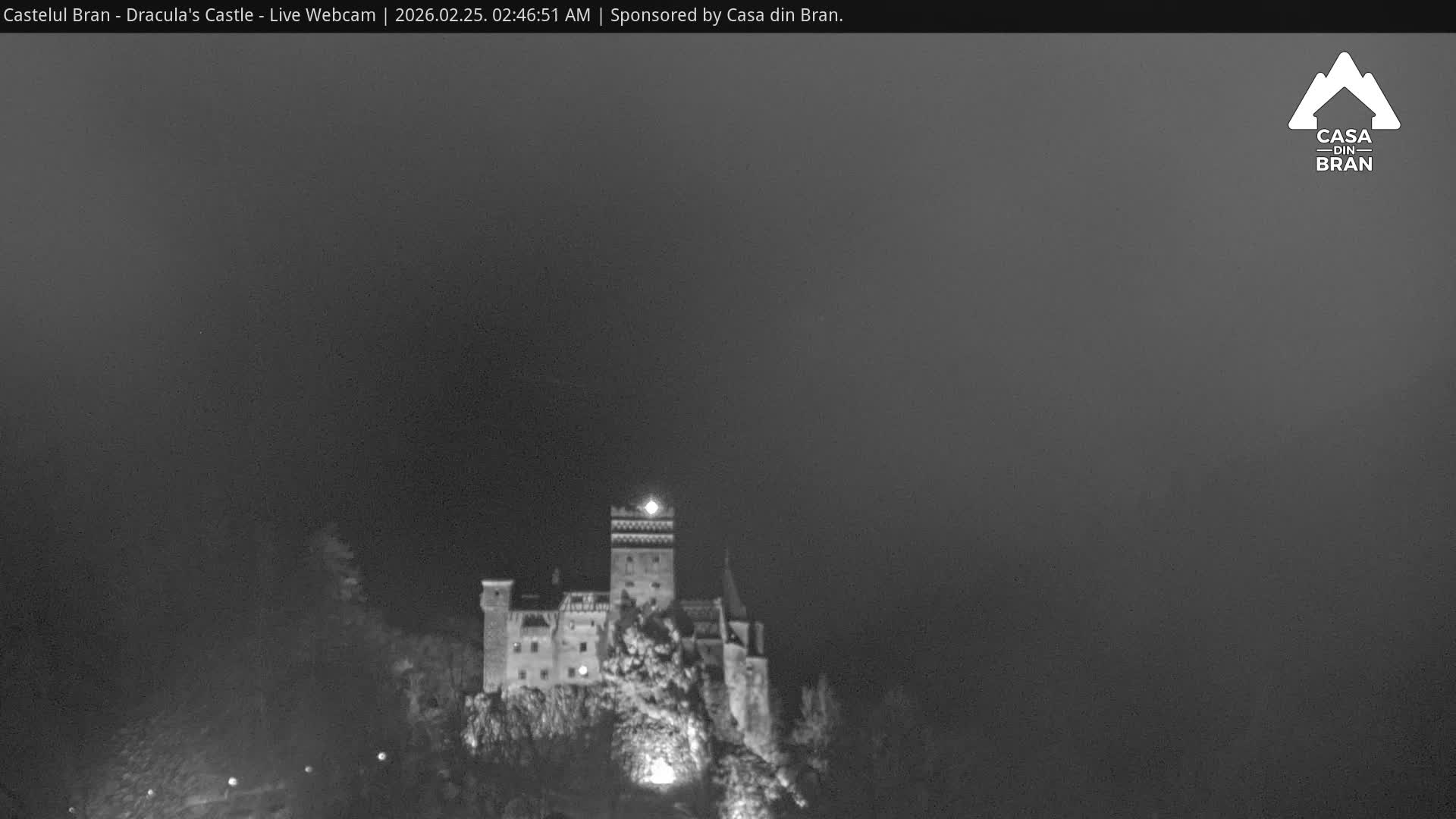 Bran, Dracula's Castle ( Castelul Bran) Live Cam - Bran, Braşov, Romania