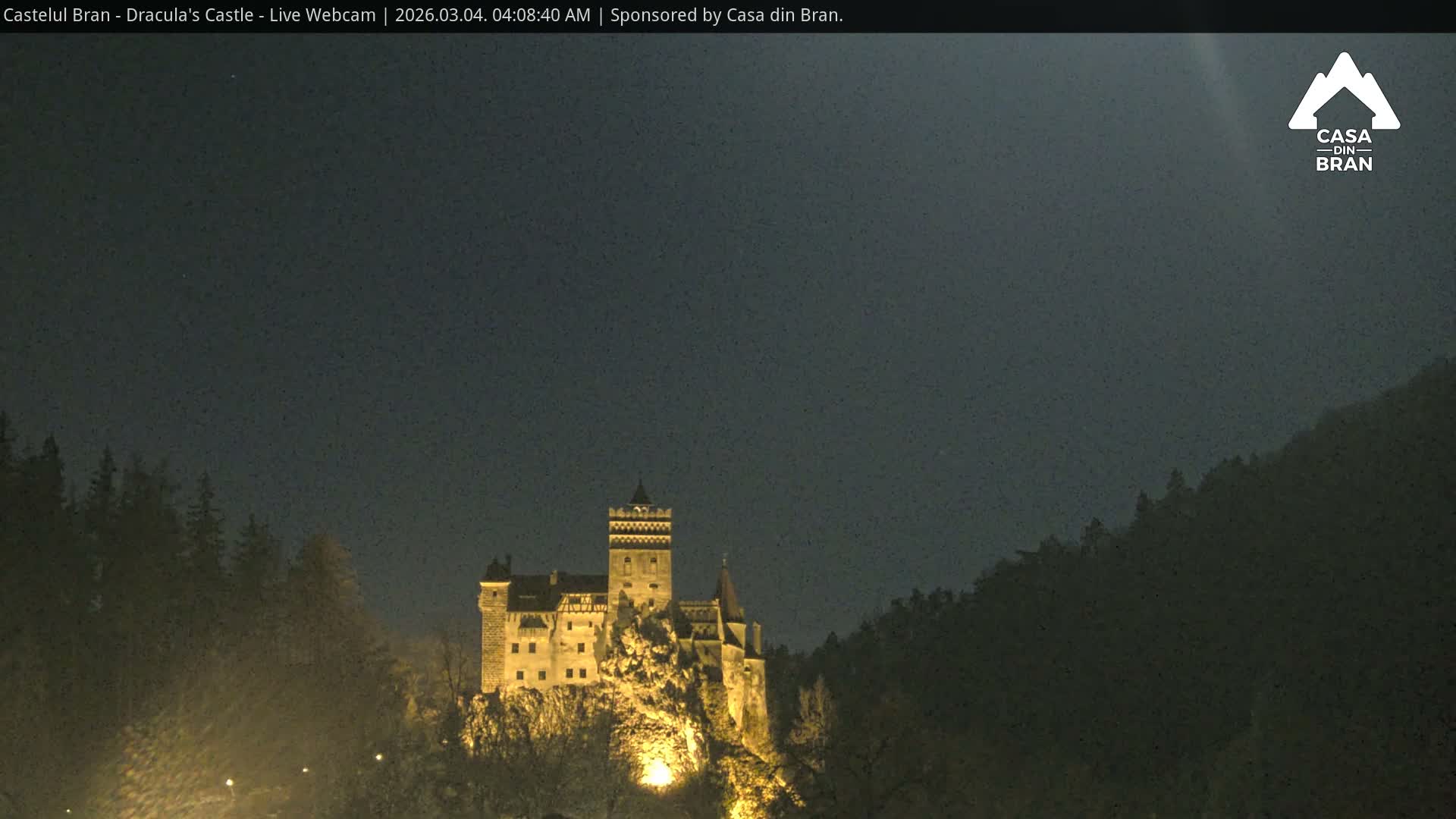 Bran, Dracula's Castle ( Castelul Bran) Live Cam - Bran, Braşov, Romania