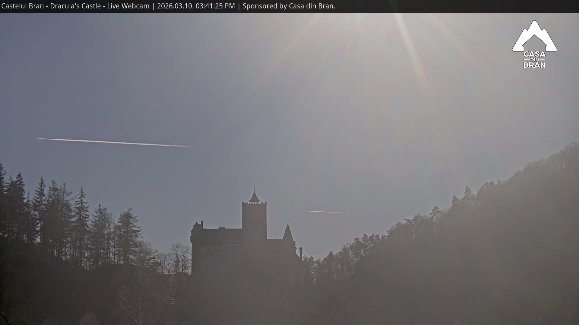 Bran, Dracula's Castle ( Castelul Bran) Live Cam - Bran, Braşov, Romania