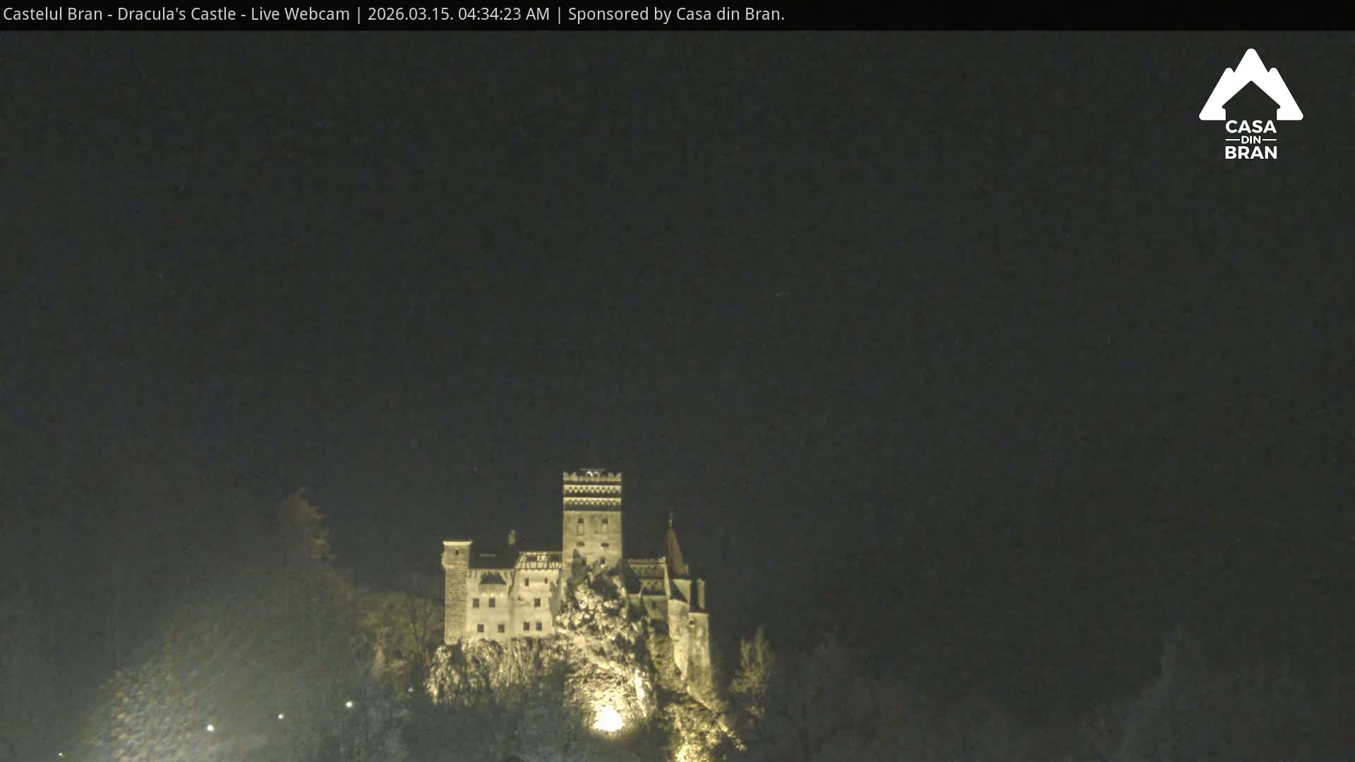 Bran, Dracula's Castle ( Castelul Bran) Live Cam - Bran, Braşov, Romania