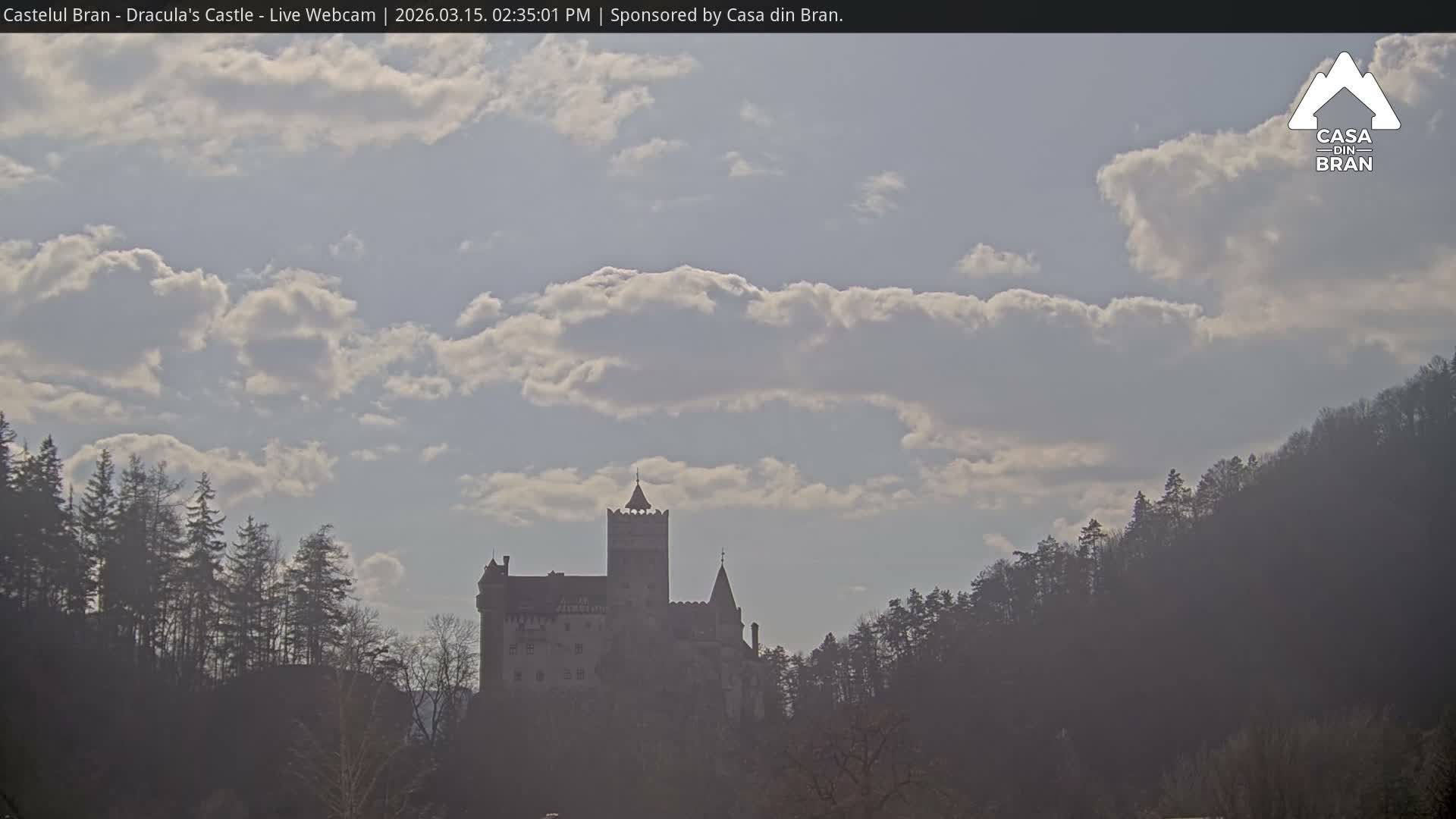 Bran, Dracula's Castle ( Castelul Bran) Live Cam - Bran, Braşov, Romania