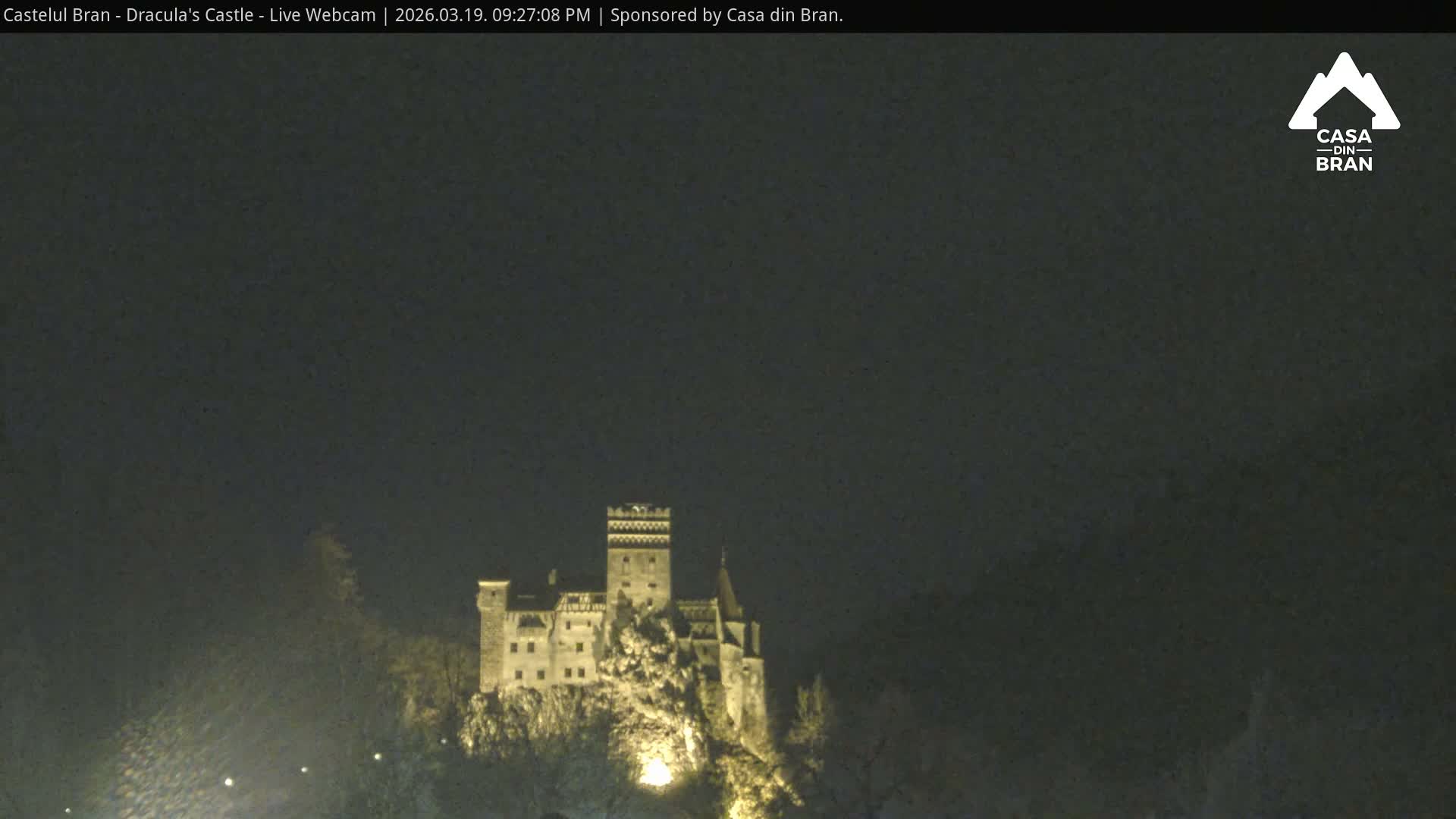 Bran, Dracula's Castle ( Castelul Bran) Live Cam - Bran, Braşov, Romania