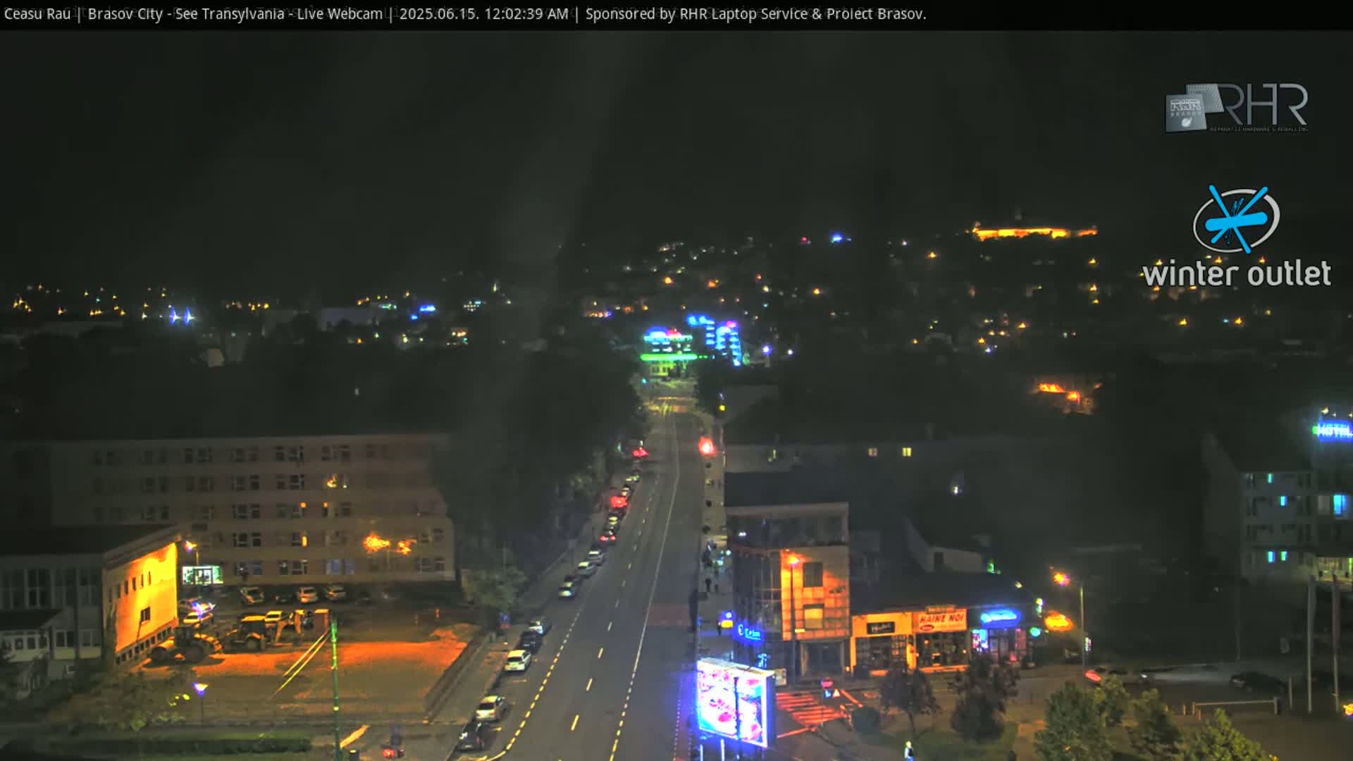 Brasov Skyline Live Cam - Centrul Nou, Braşov, Romania